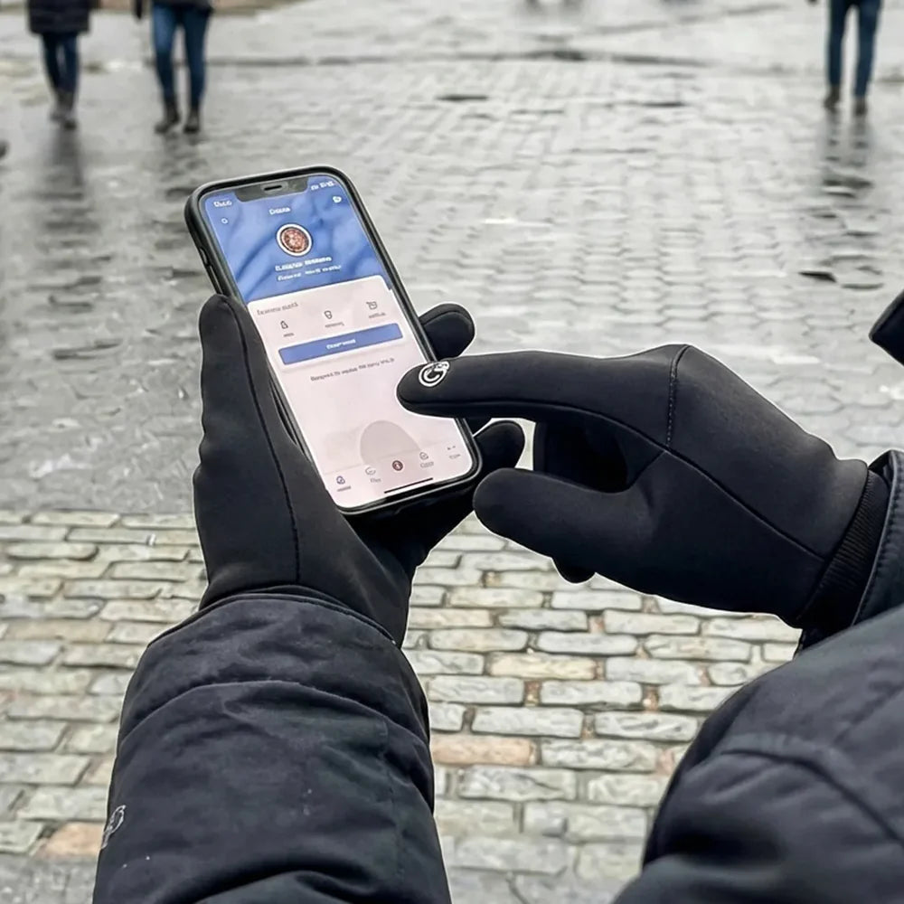 Guantes Simil Neopreno con Touch y Antideslizante | GripFlex