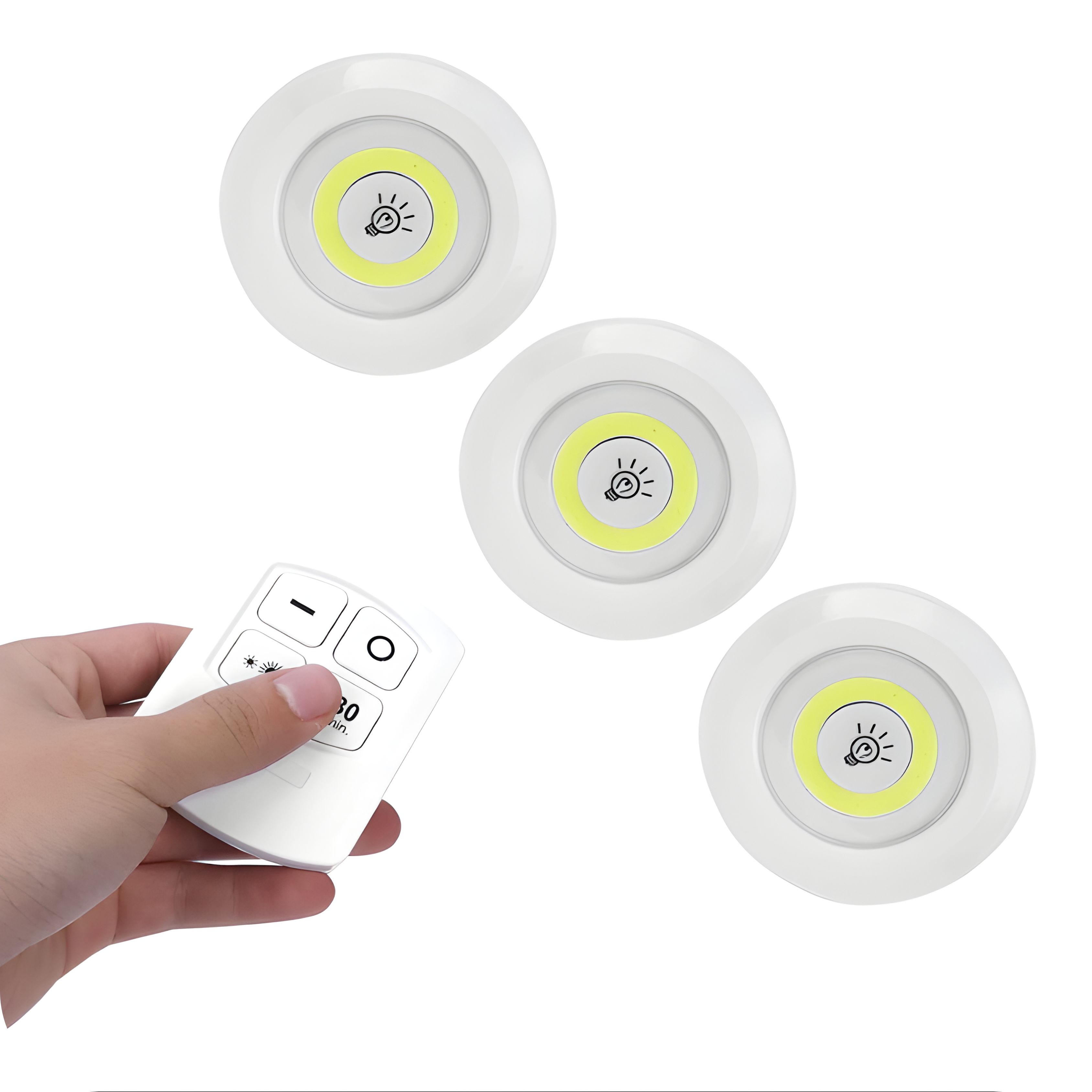 Luz LED Inalámbrica con Control Remoto 2X1 | LightTouch