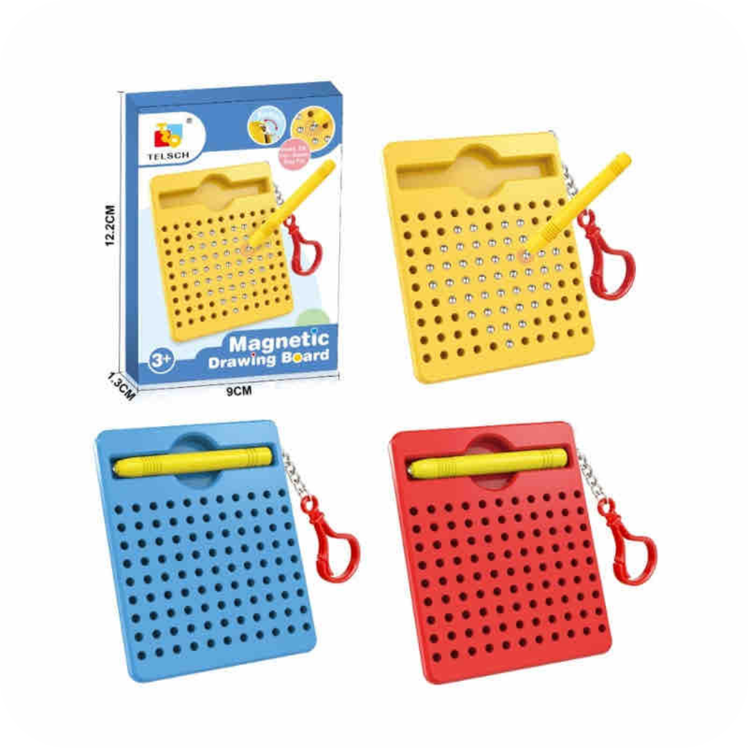 Pizarra de Dibujo Magnética con Bolitas y Lápiz | MagBoard