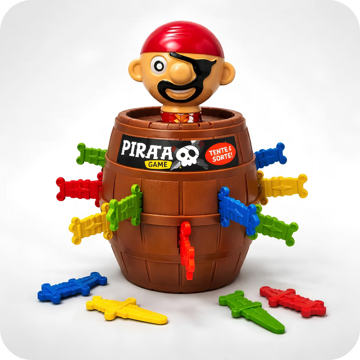 Juego Pirata Saltarín en el Barril para Niños | PiratePop