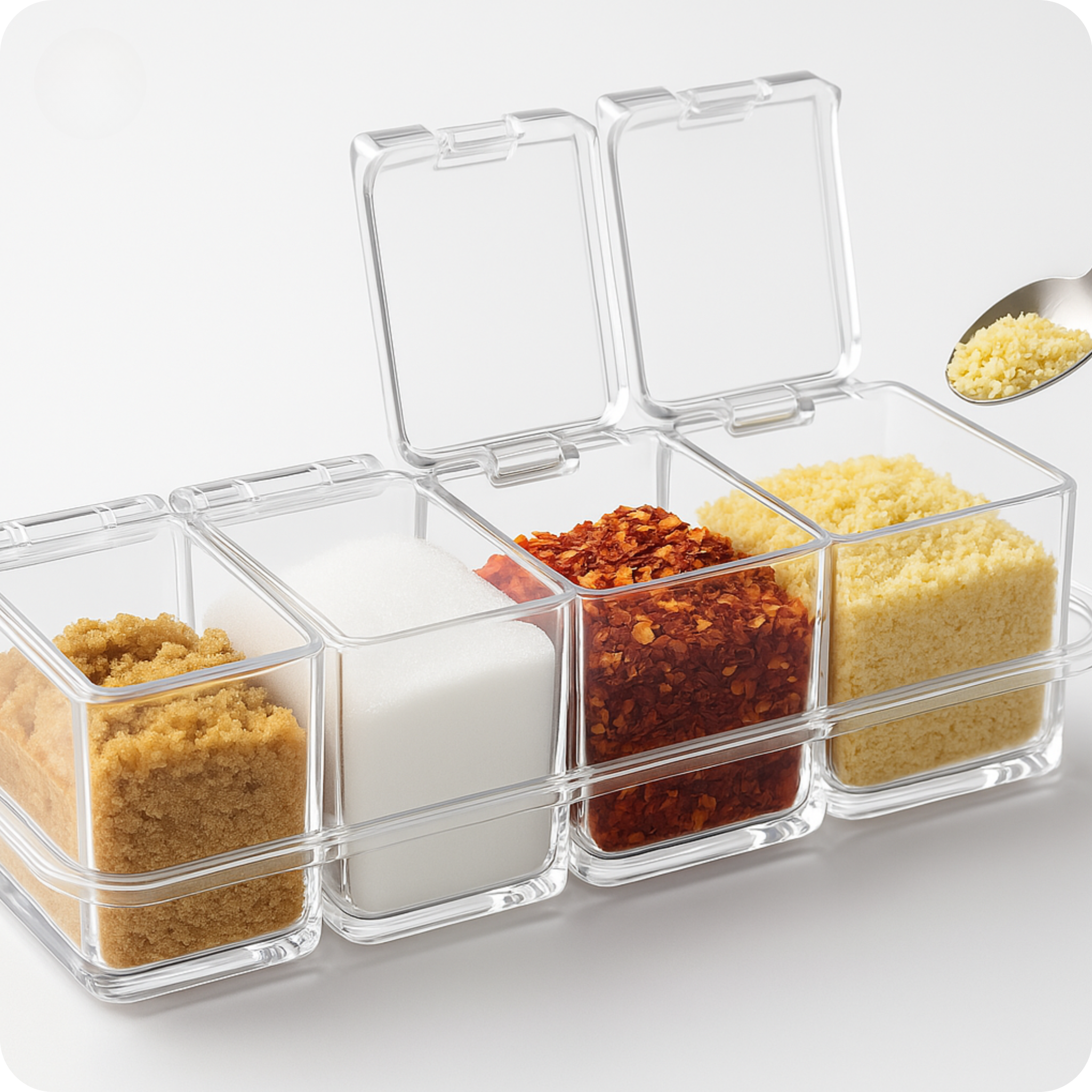 Caja Acrílica para Condimentos | CondimGlass ®