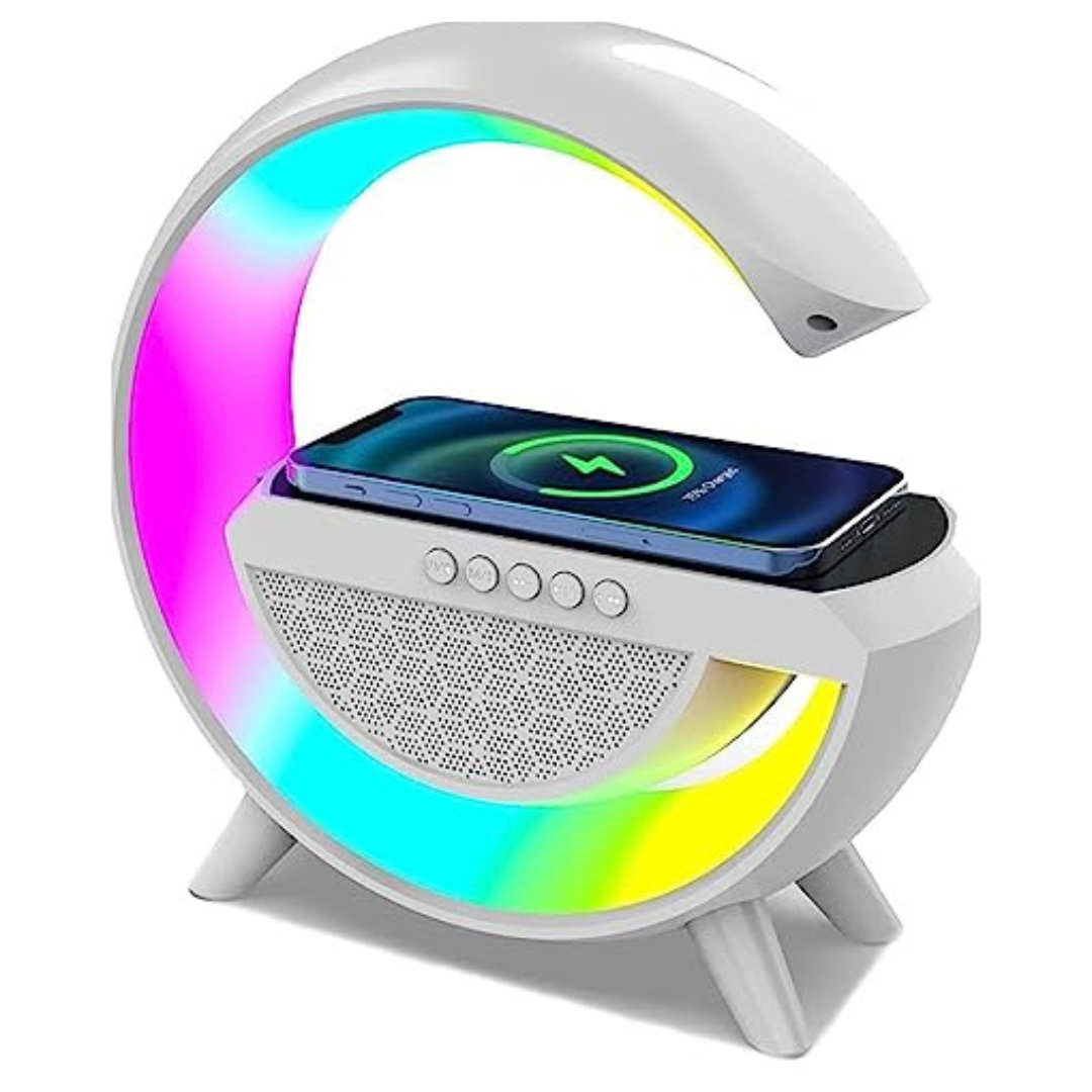 Parlante con Carga Inalámbrica y Luces RGB | SoundGlow®