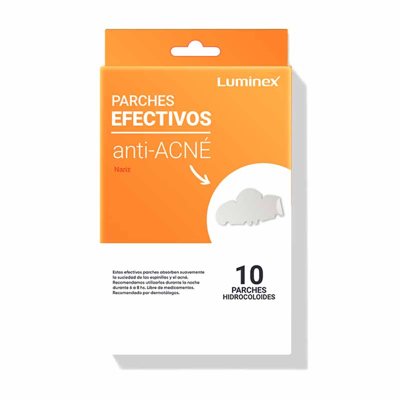 Pack de 10 Parches Anti-Acné para Nariz | Luminex
