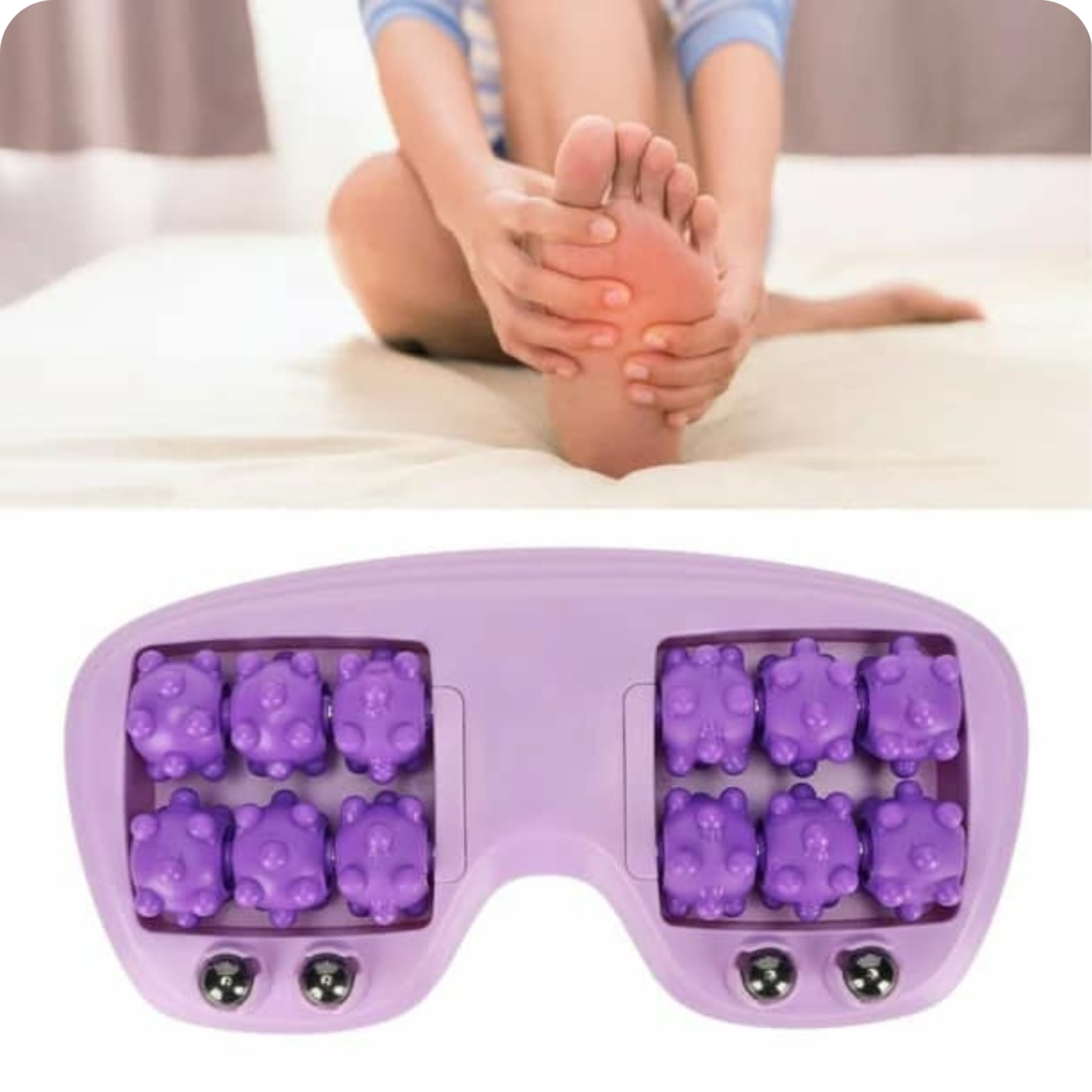 Rodillo Masajeador de Pies | MasaggeFood