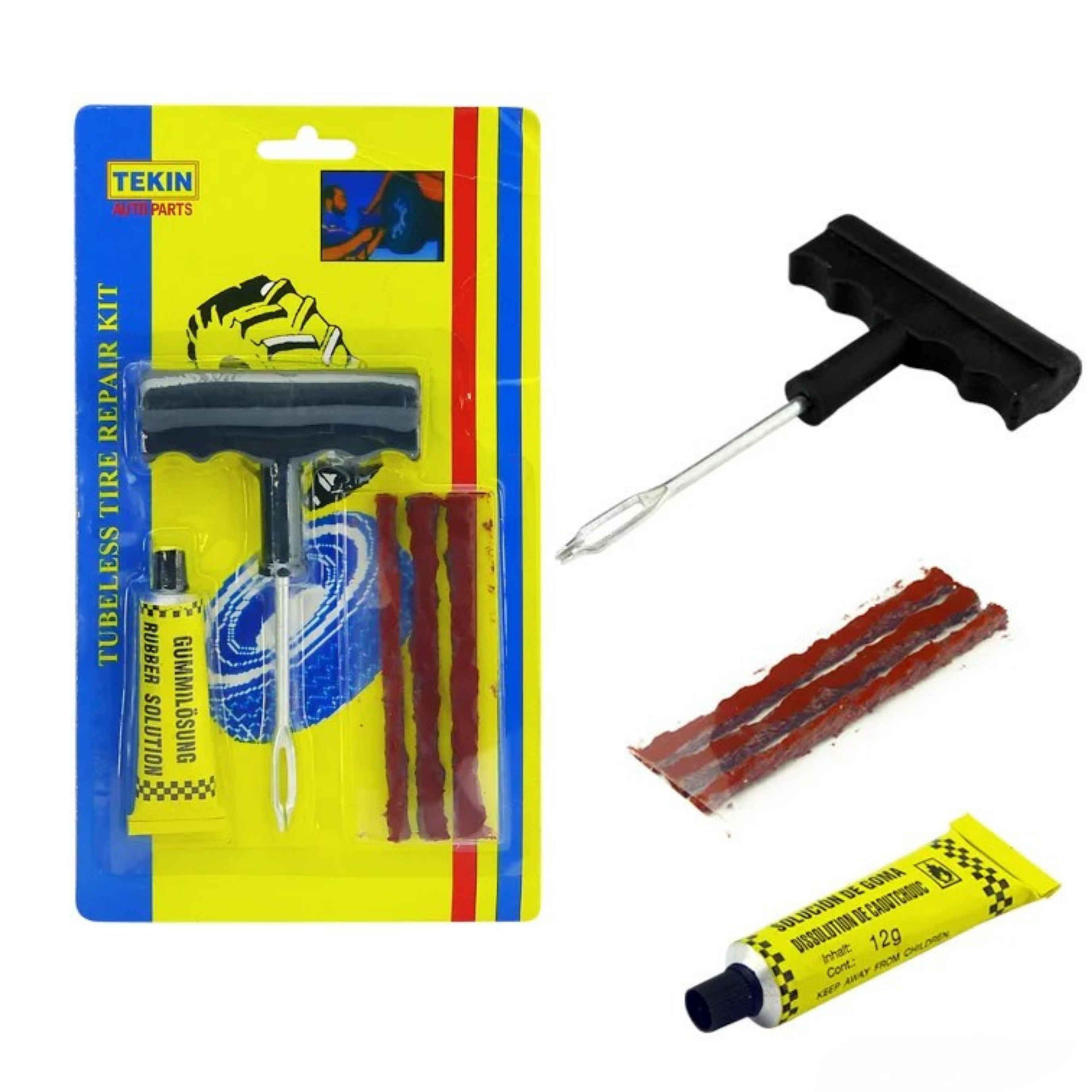 Kit Completo para Reparación de Neumáticos | TireFix