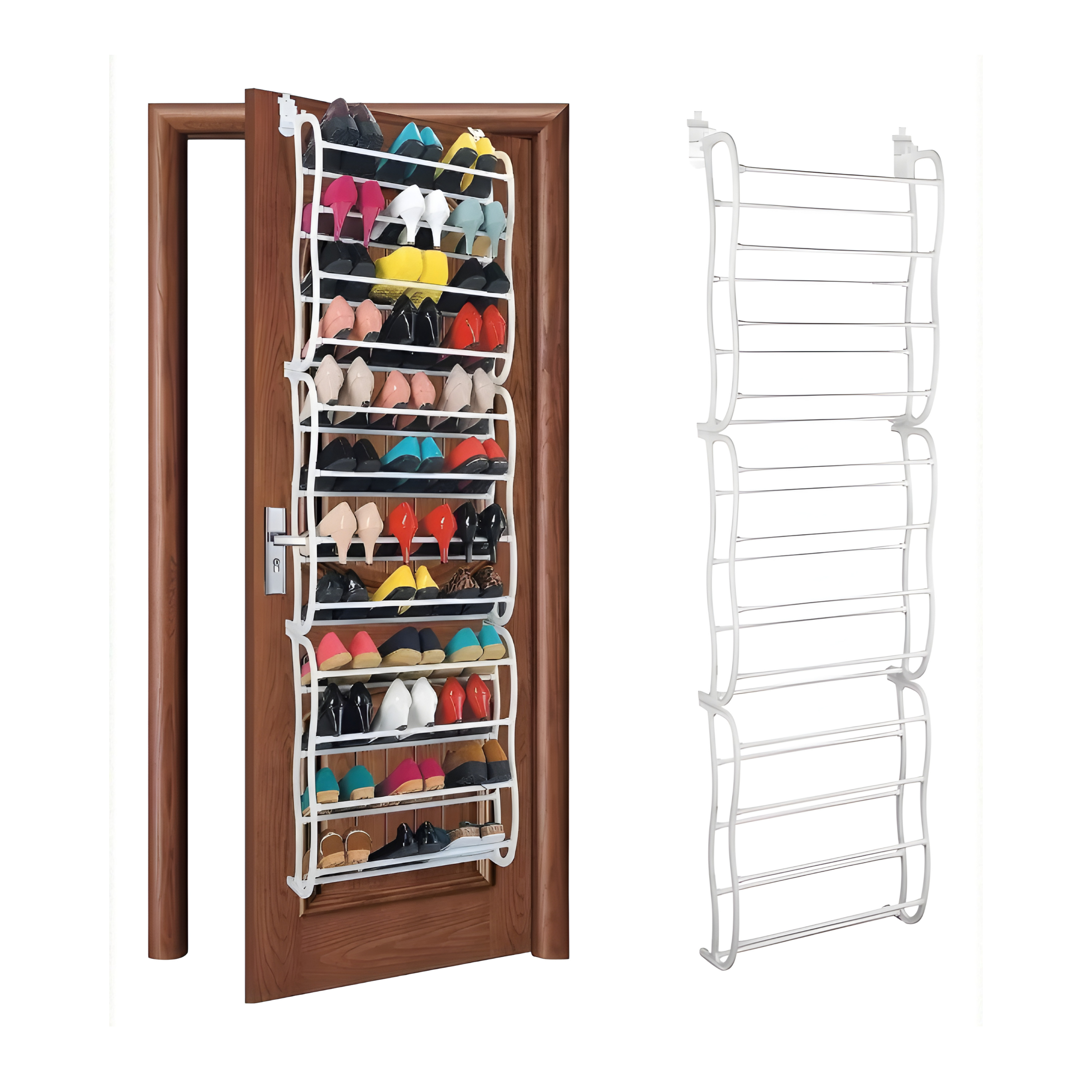 Zapatera Colgante para Puerta 36 Pares | ShoeDoorMax