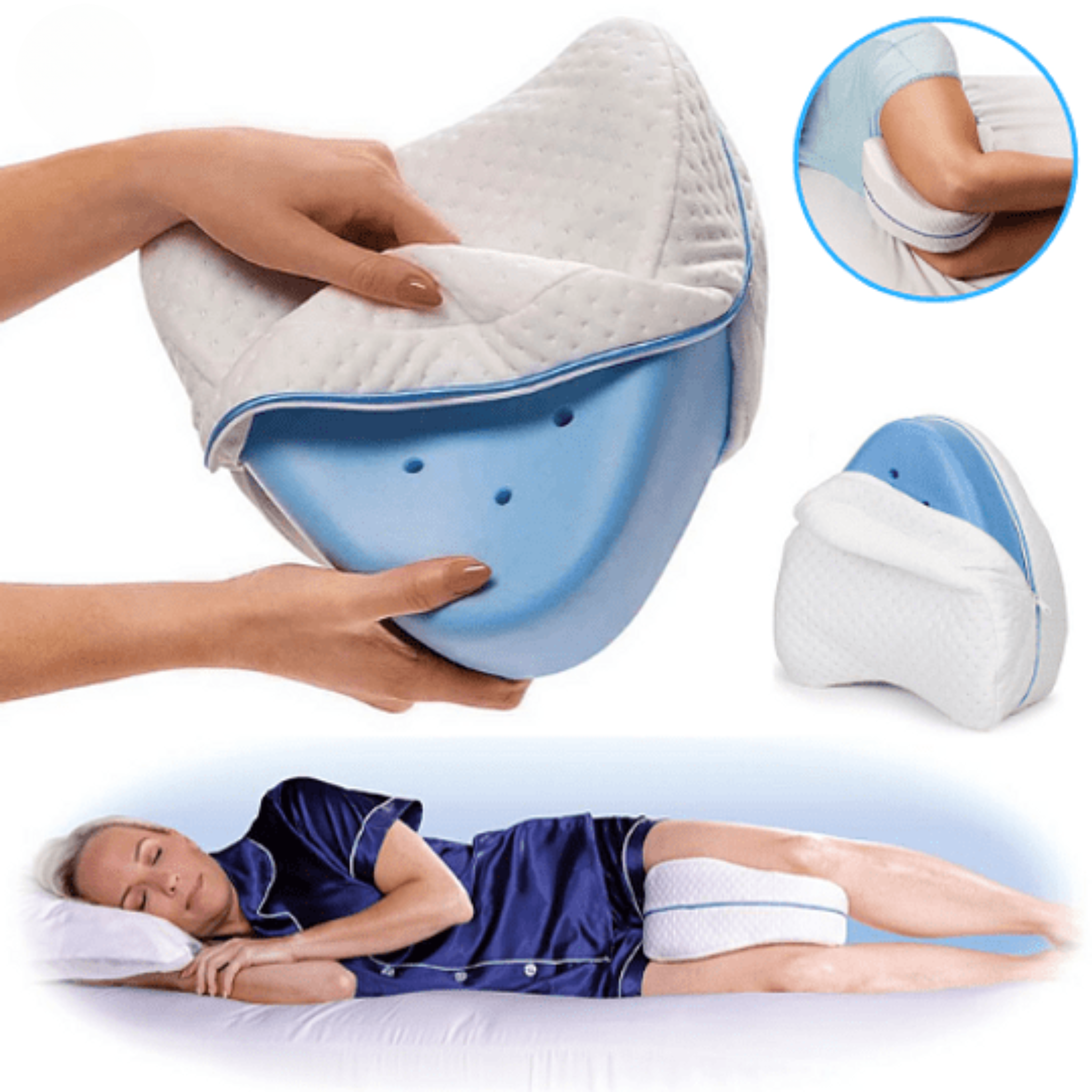 Almohada Ortopédica Para Piernas Y Rodillas | NubeFlex