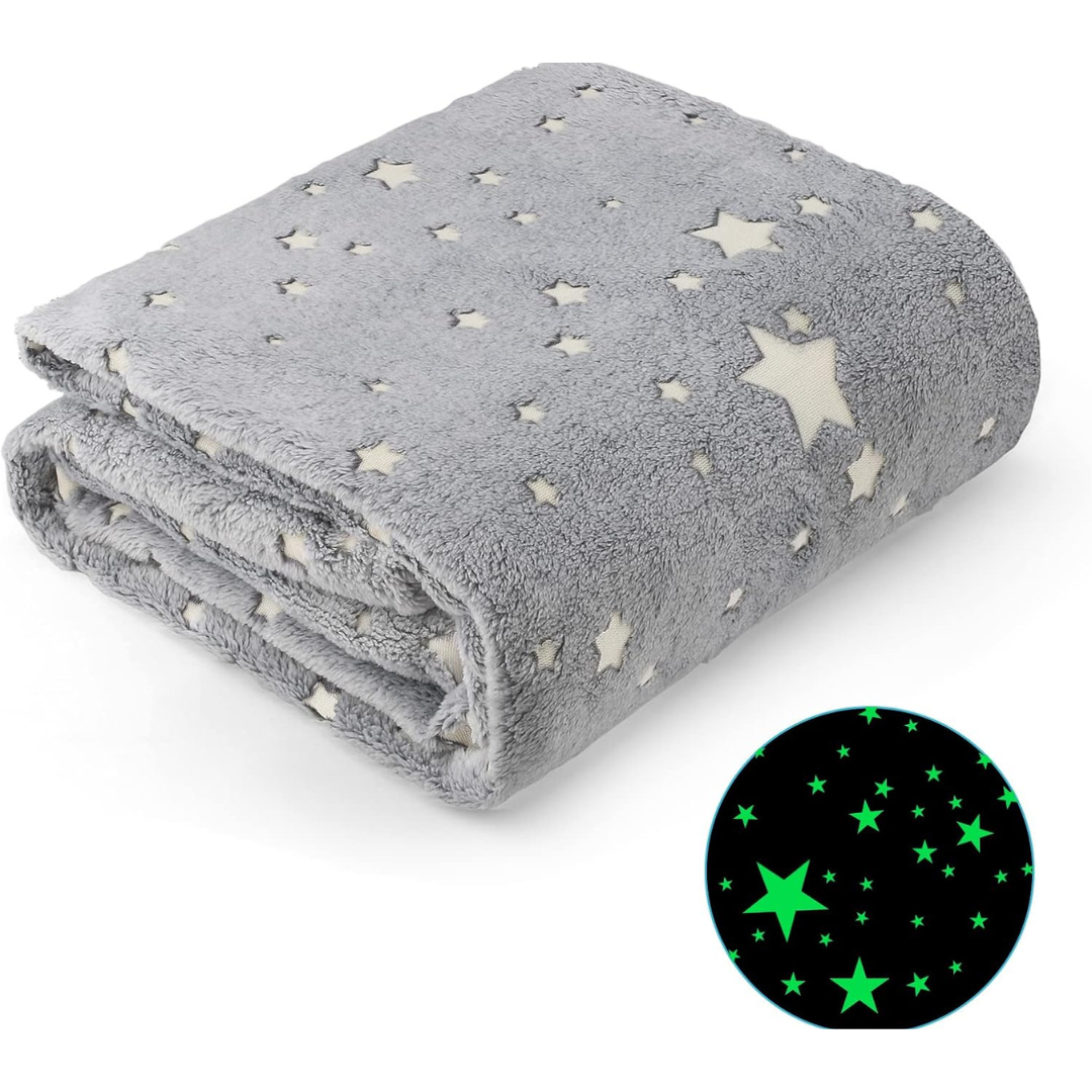 Manta que Brilla en la Oscuridad | CozyGalaxy