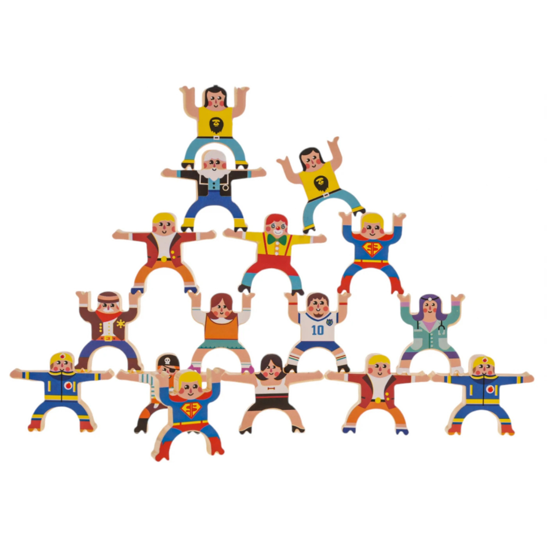 Juego de Equilibrio y Apilado de Personajes | HérculesJenga