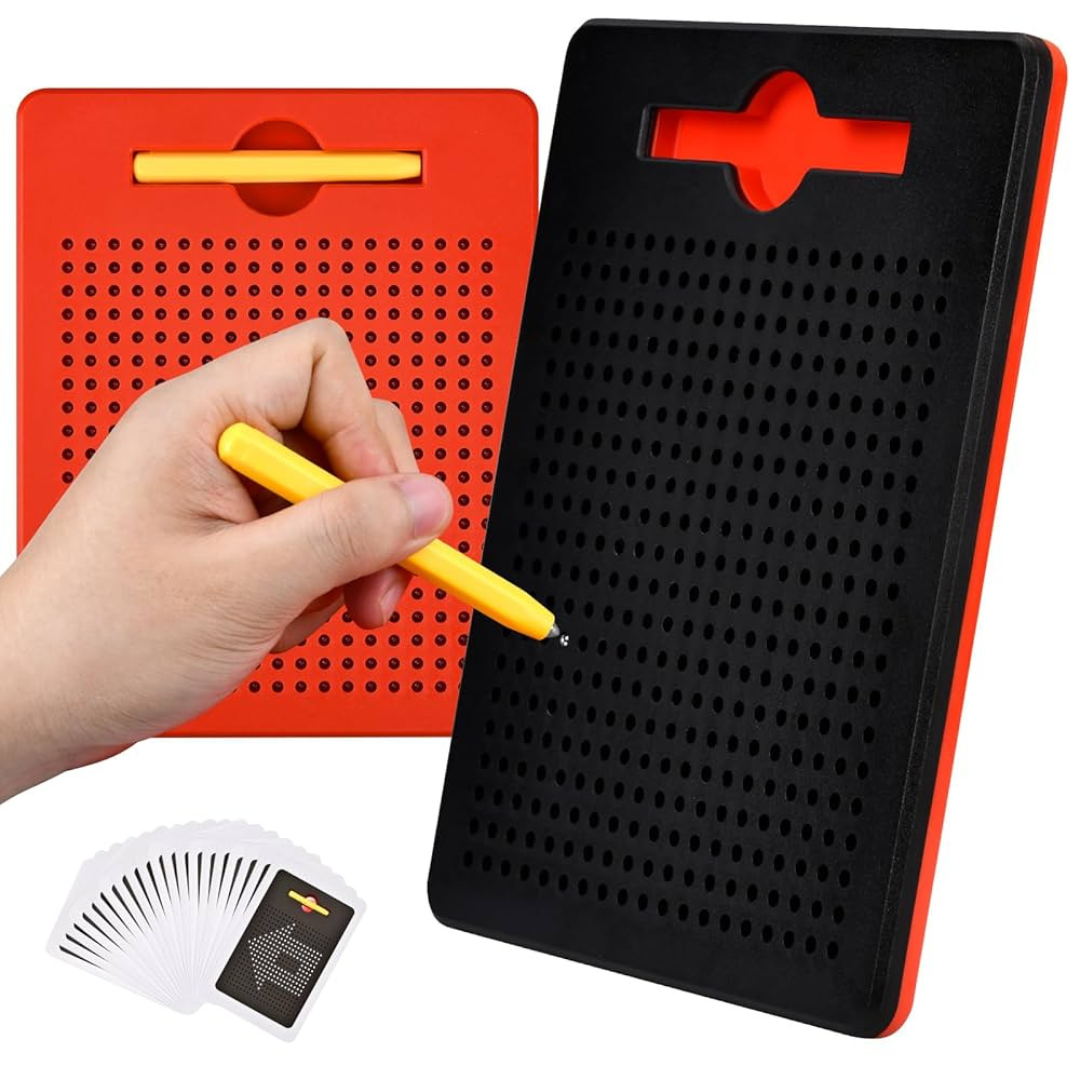 Pizarra de Dibujo Magnética con Bolitas y Lápiz | MagBoard