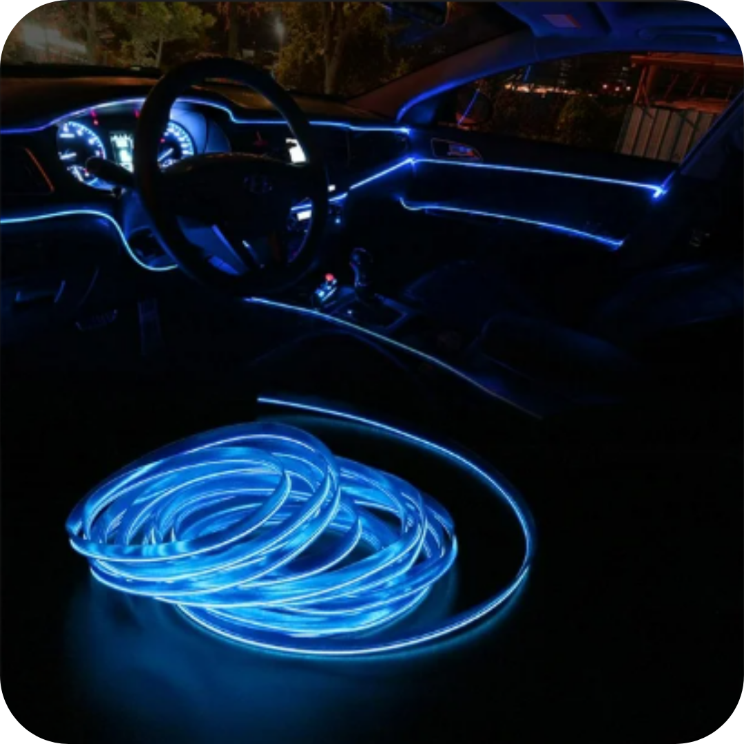 Tira LED Neón Flexible para Auto 5M | NeonDrive