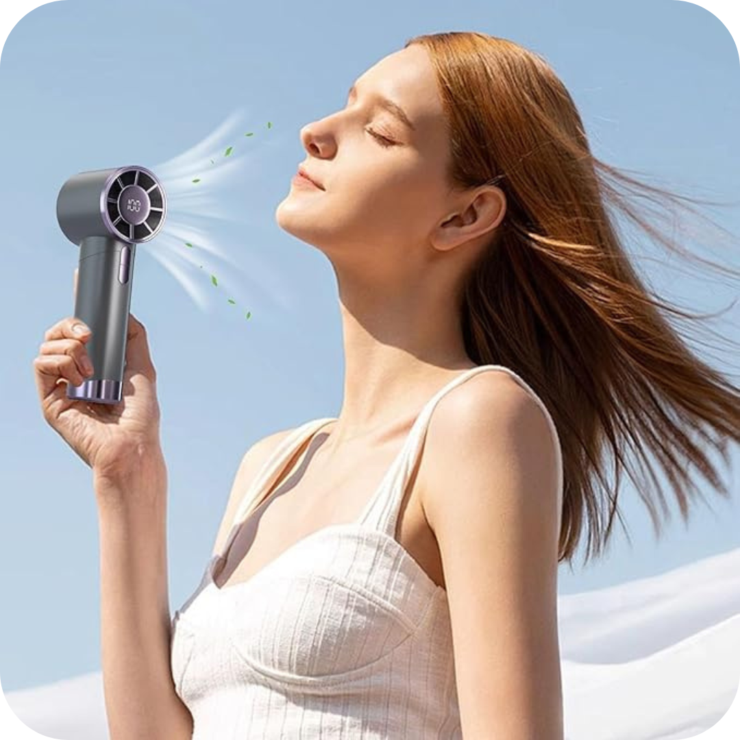 Ventilador Portátil con 100 Velocidades | WindFlex®