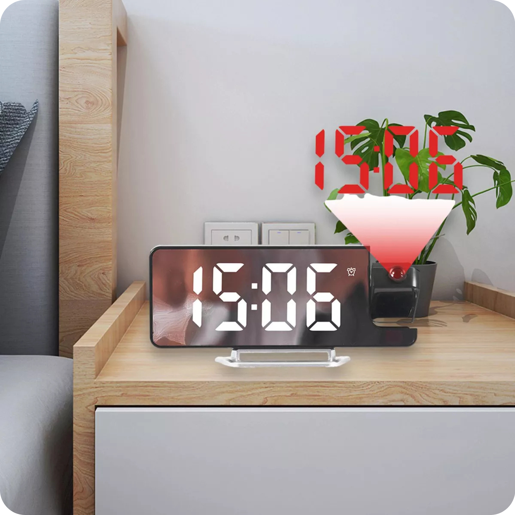 Reloj Despertador con Proyector | Digital Clock®
