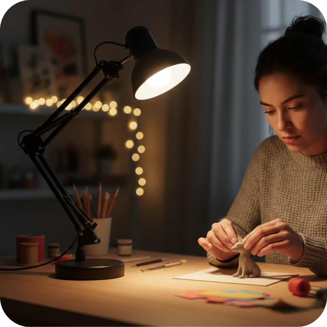 Lámpara de escritorio LED estilo arquitecto | FlexLight