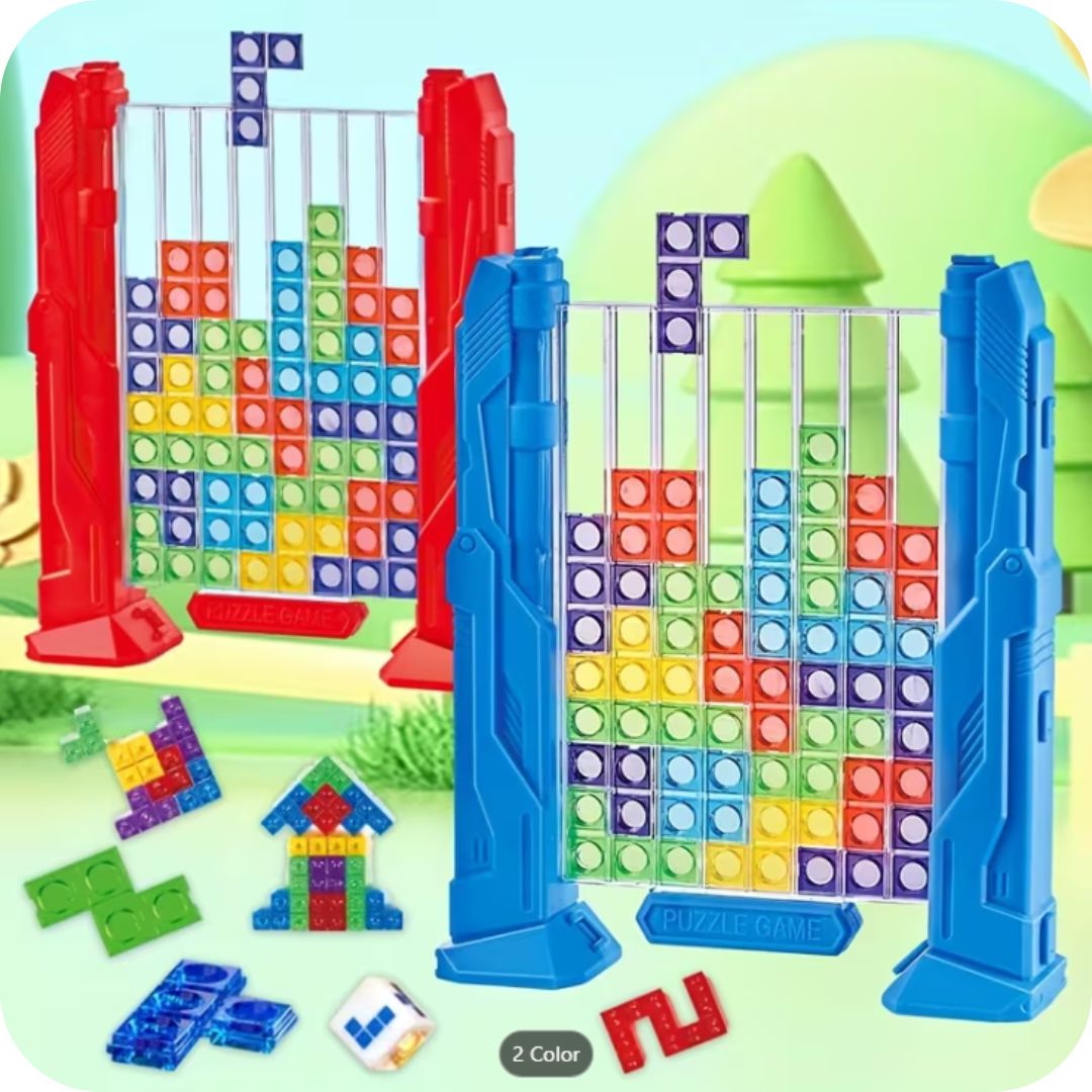 Juego de Bloques Tipo Tetris en Estructura Vertical | BrickDrop