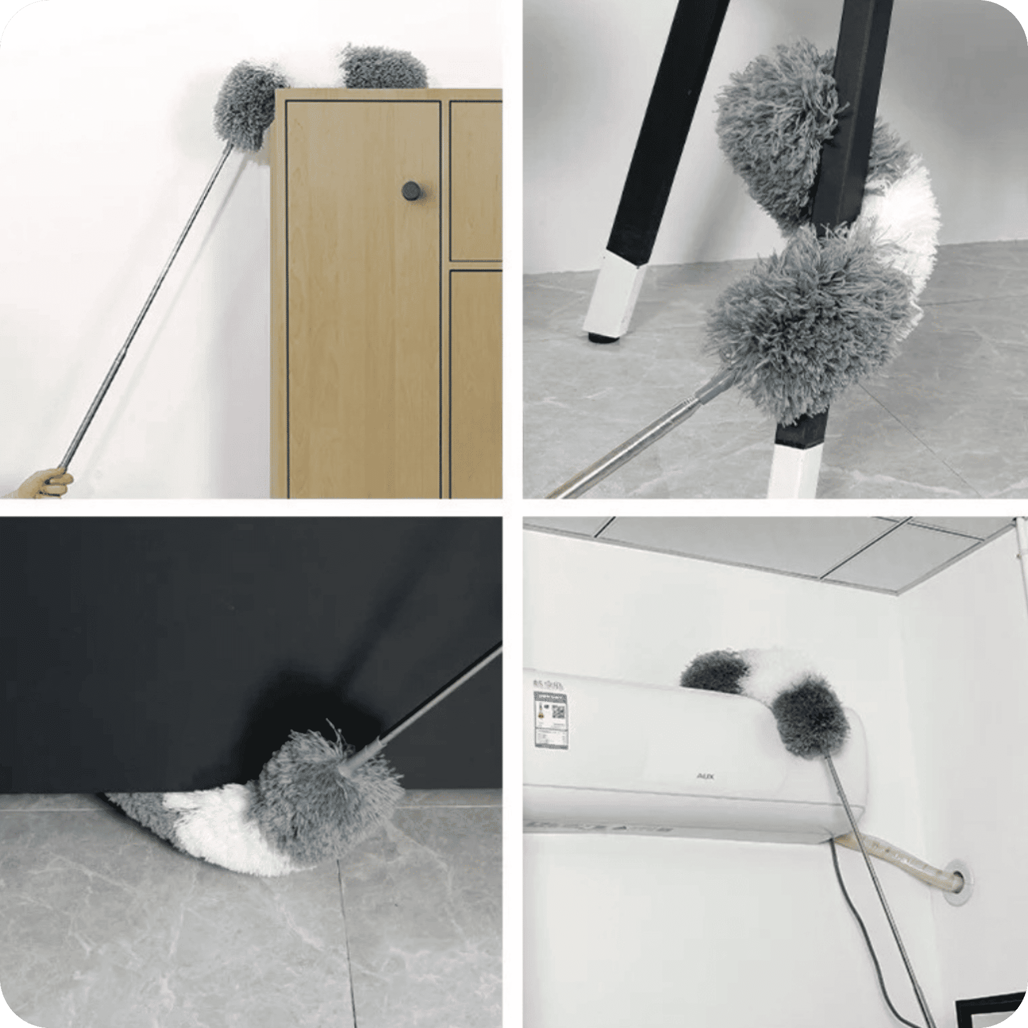 Plumero de Microfibra Extensible | LimpiaFlex®