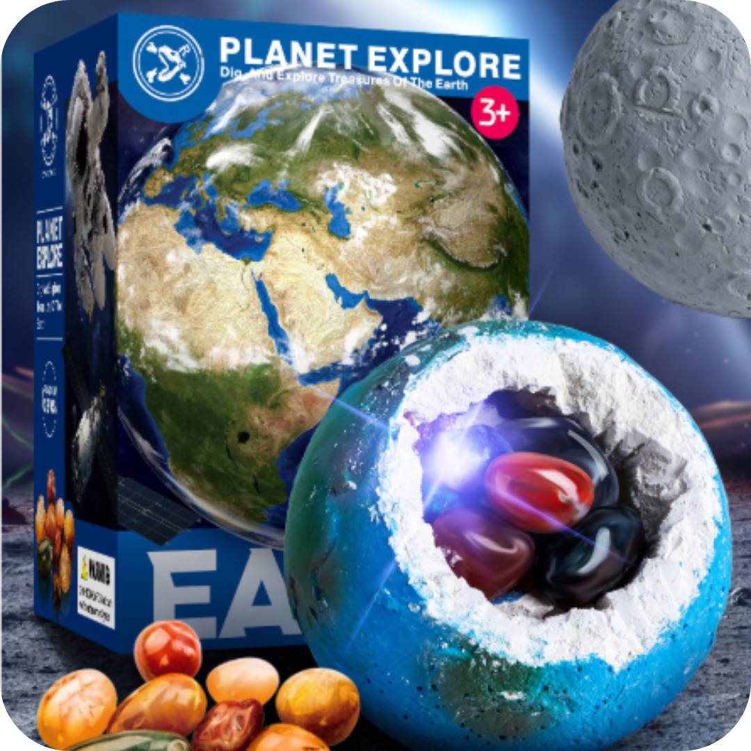 Juguete de Excavación Arqueológica de Planetas | PlanetDig