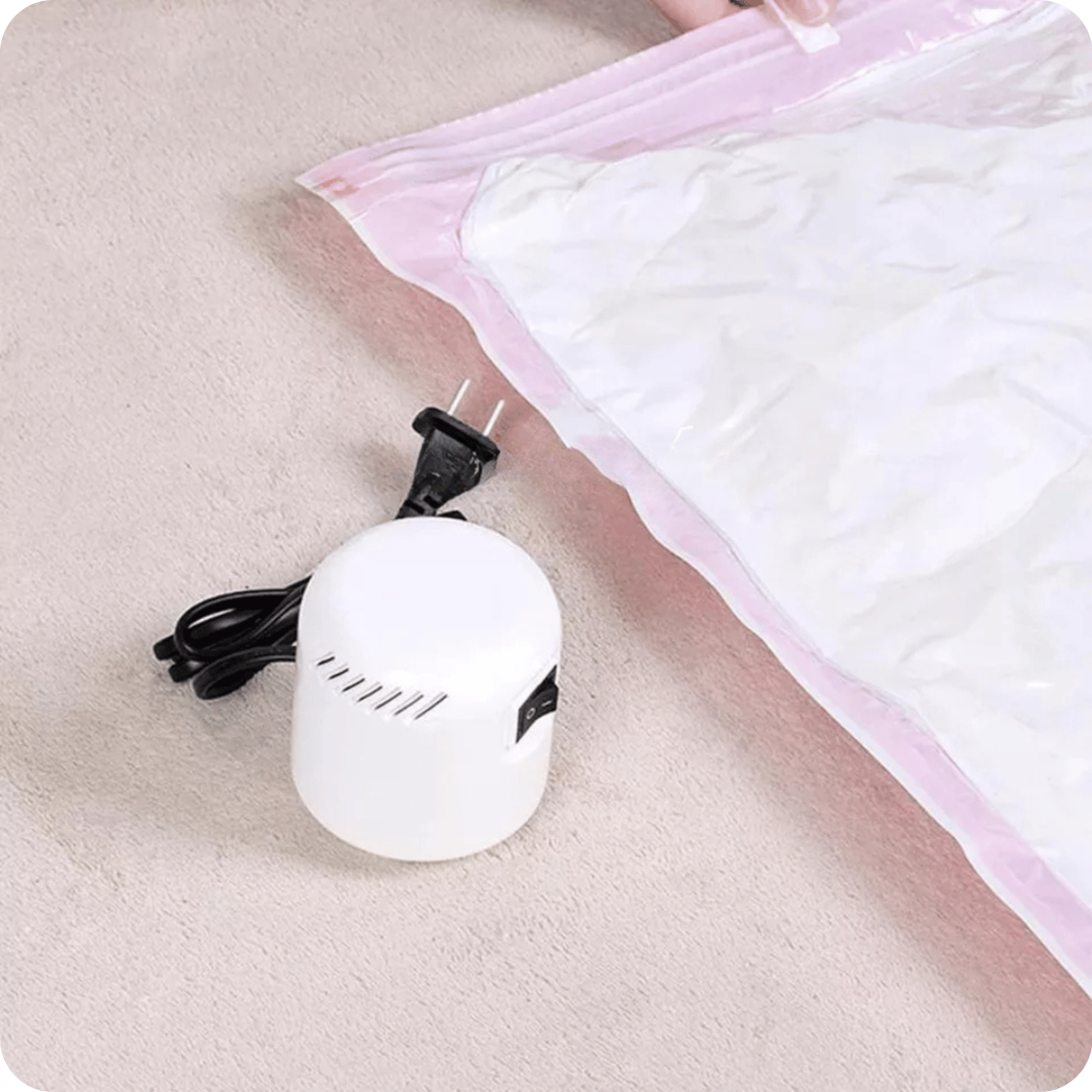 Bomba de Aire + Bolsa 70x100cm de REGALO