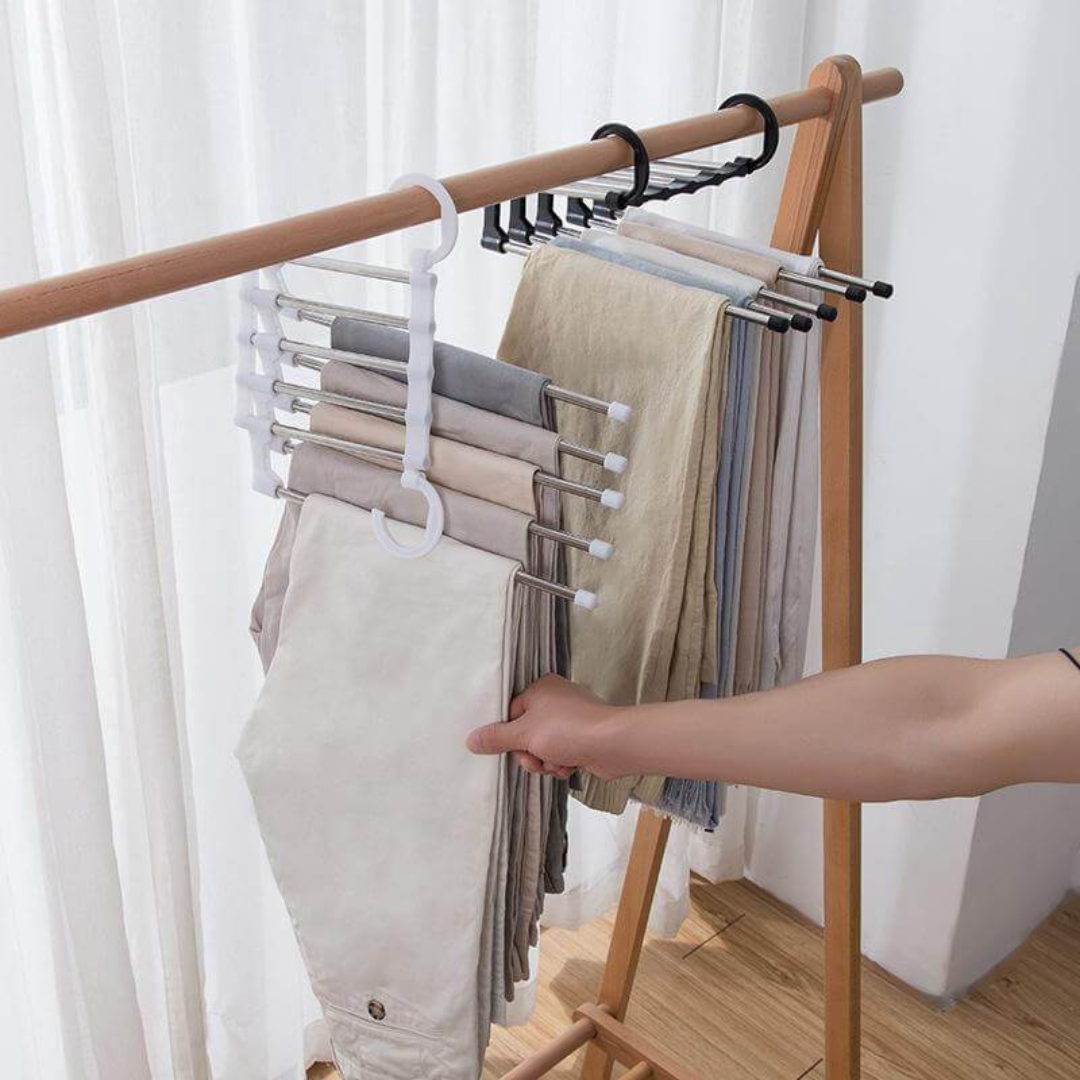 Pack 5 en 1 de Perchas Ahorradoras de Espacio | ClosetMax