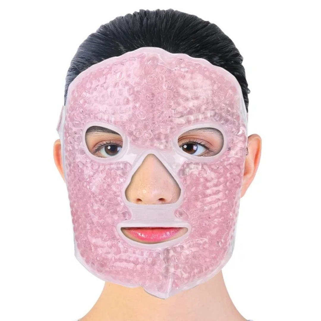 Mascarilla Facial con Gel Frío/Caliente | GlowRelax®