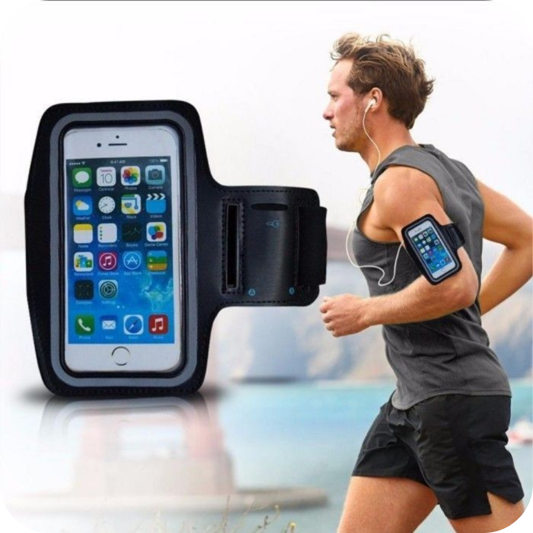 Brazalete deportivo para celular con ventana táctil | RunBand Pro