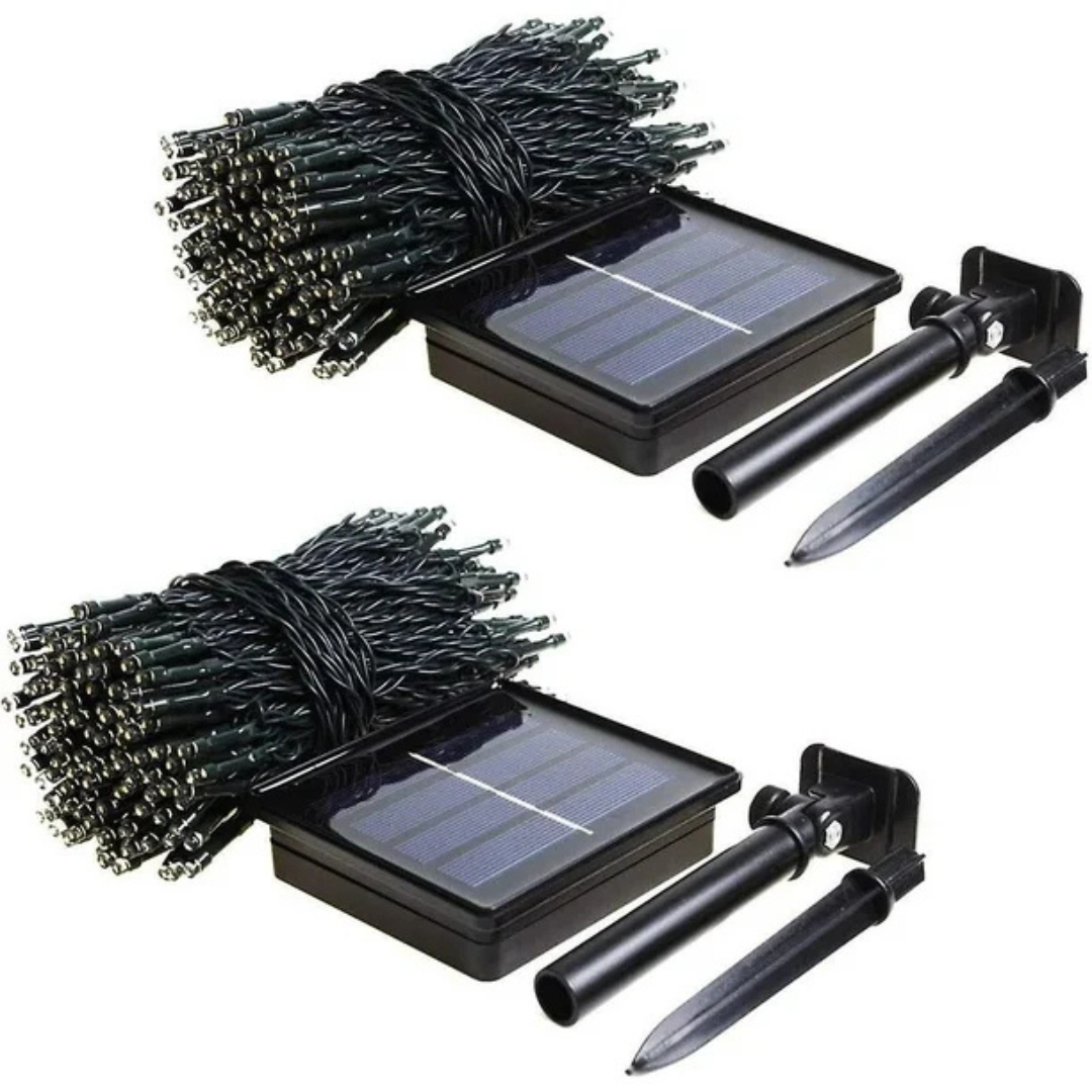 Luces Navideñas con Panel Solar | SolarFest