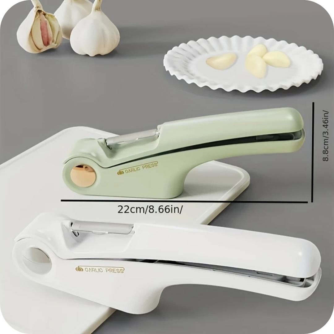Prensador de Ajo 3 en 1 Multifuncional | GarlicPress