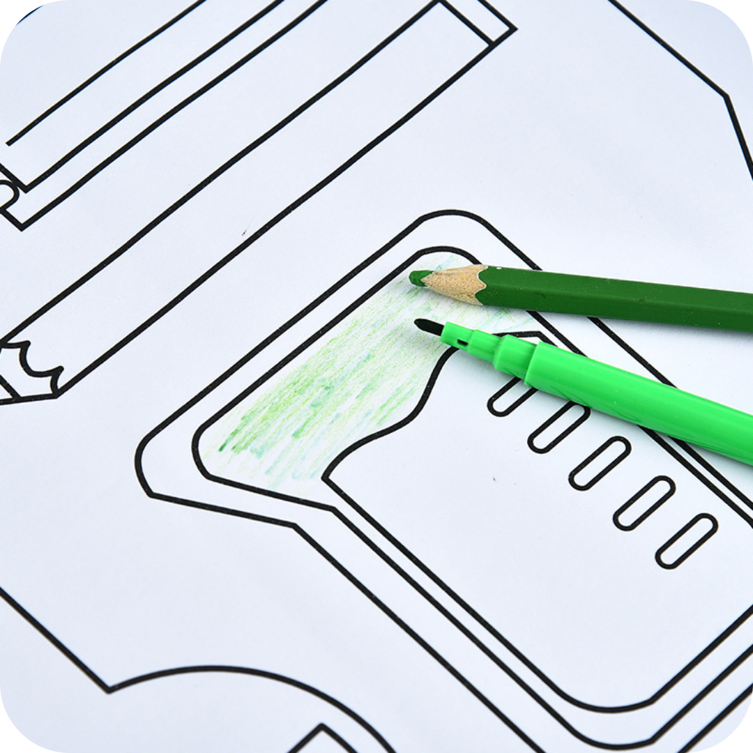 Papel para Colorear en Rollo | DrawFun