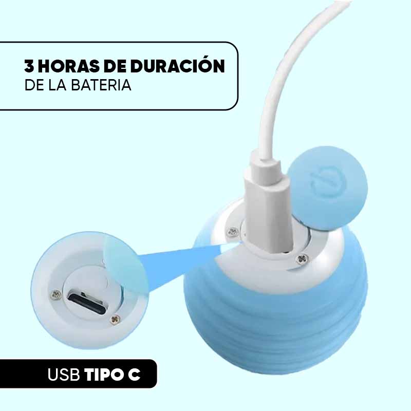 Juguete Pelota Eléctrica con Rebote Automático | MimoPaws