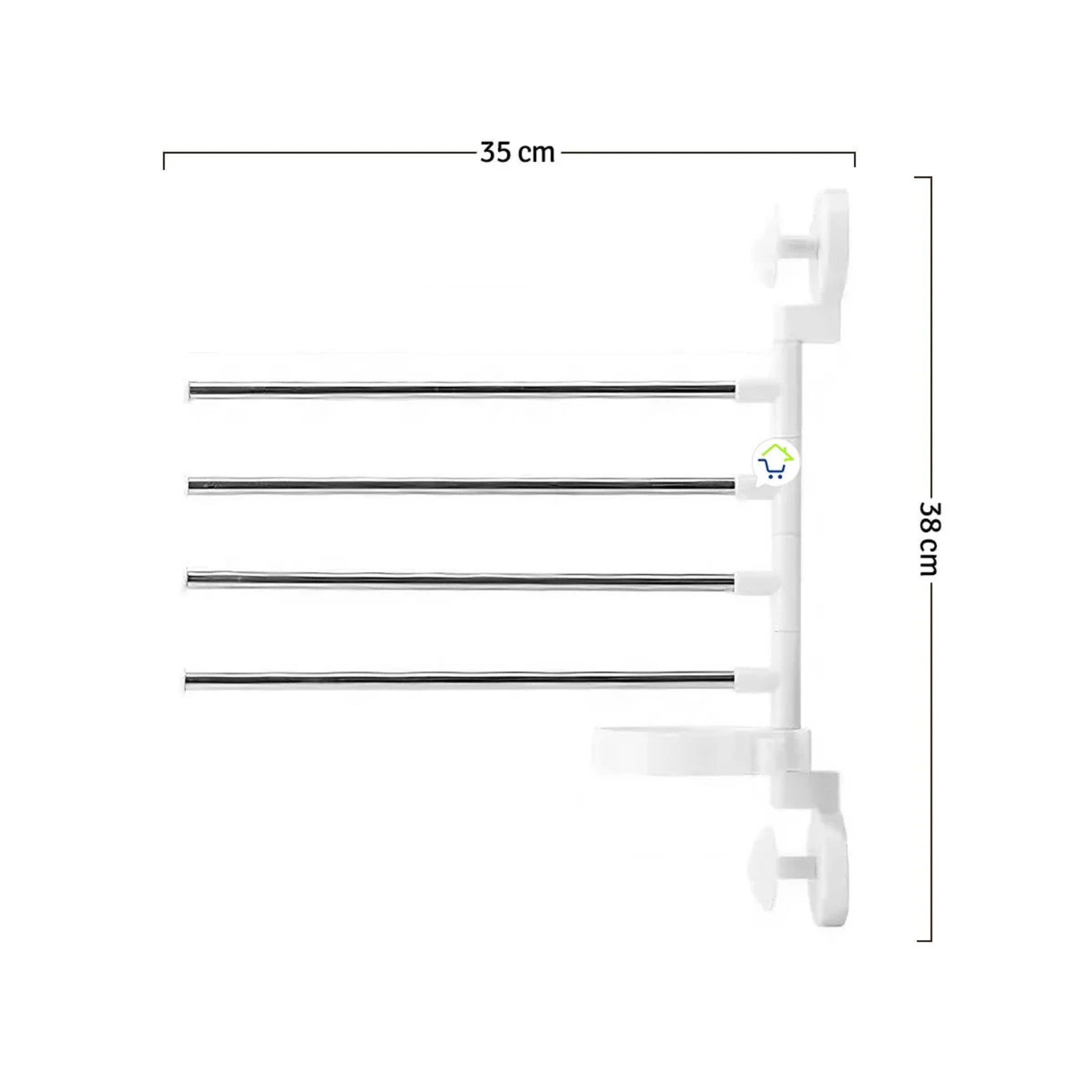 Toallero de Acero Inoxidable | GripTowel