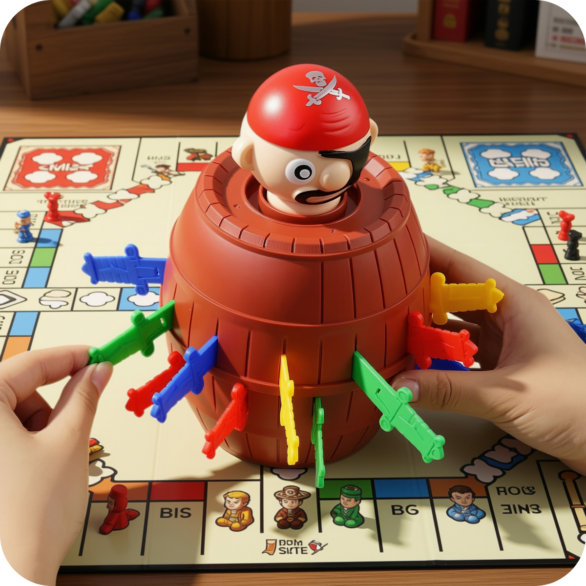 Juego Pirata Saltarín en el Barril para Niños | PiratePop