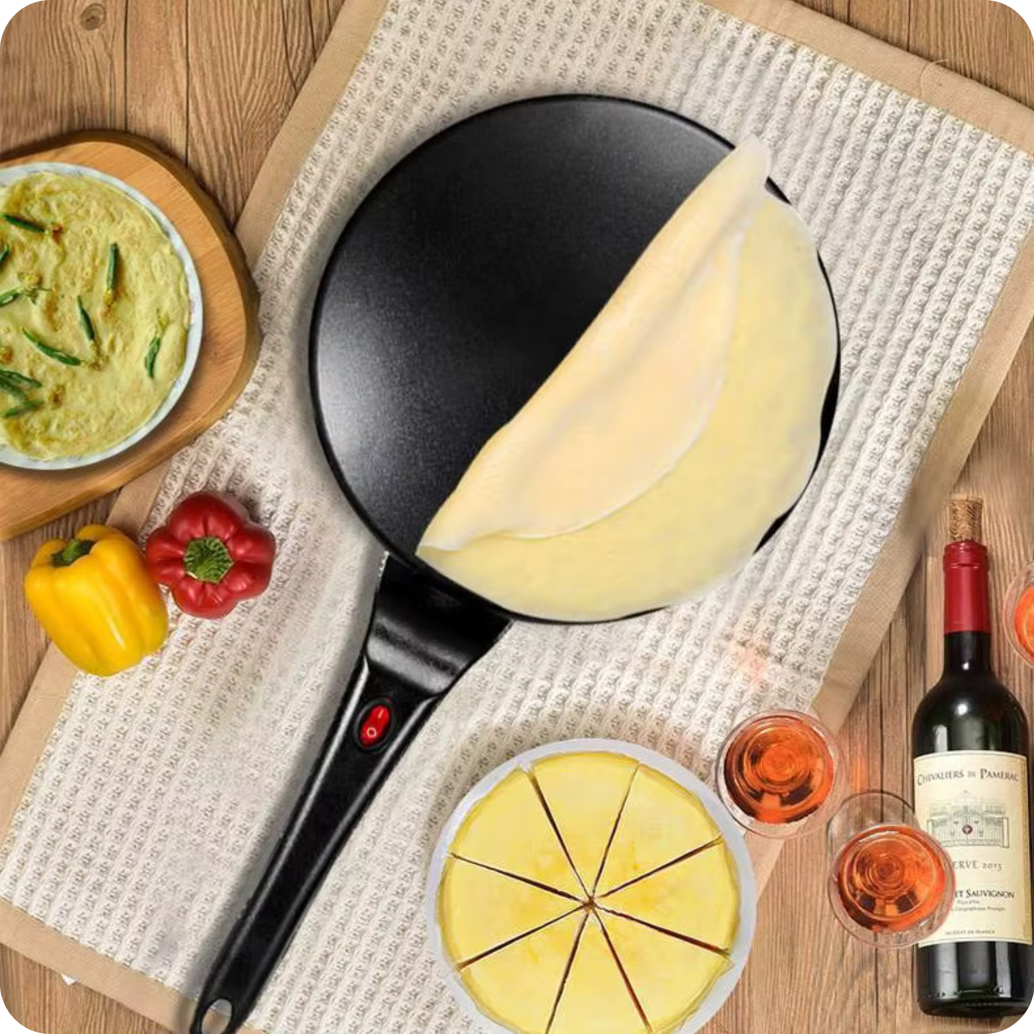 Panquequera Eléctrica | Crepe Master Pro®