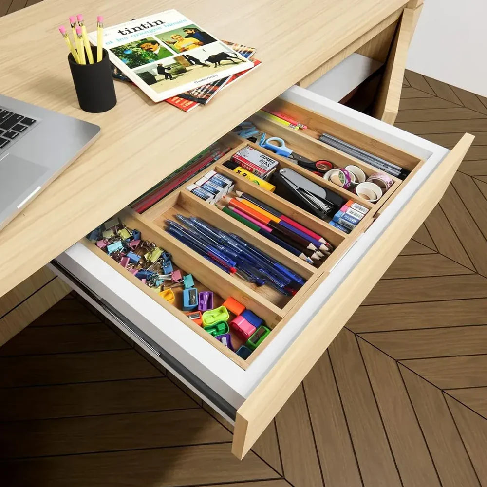 Organizador Multifuncional Extensible de Bambú | BambooFlex