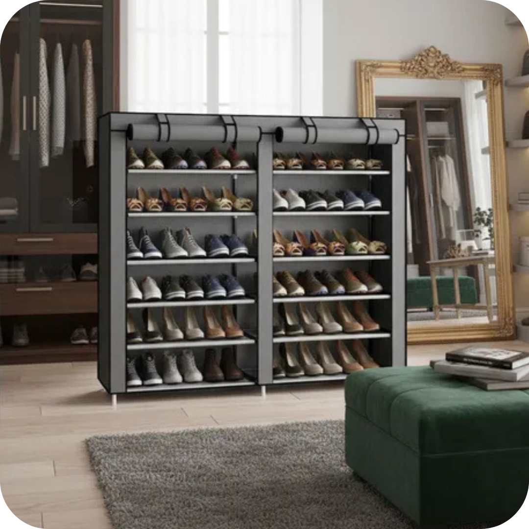 Organizador de Zapatos 6 Niveles | ShoeOrganizer