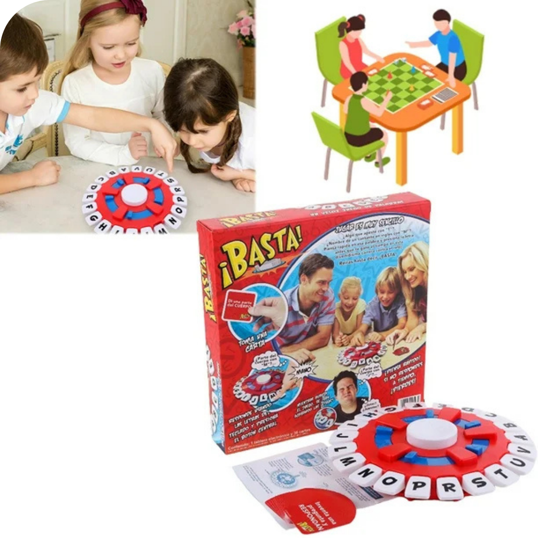 Juego de Mesa de Palabras Rápidas | ¡Basta!