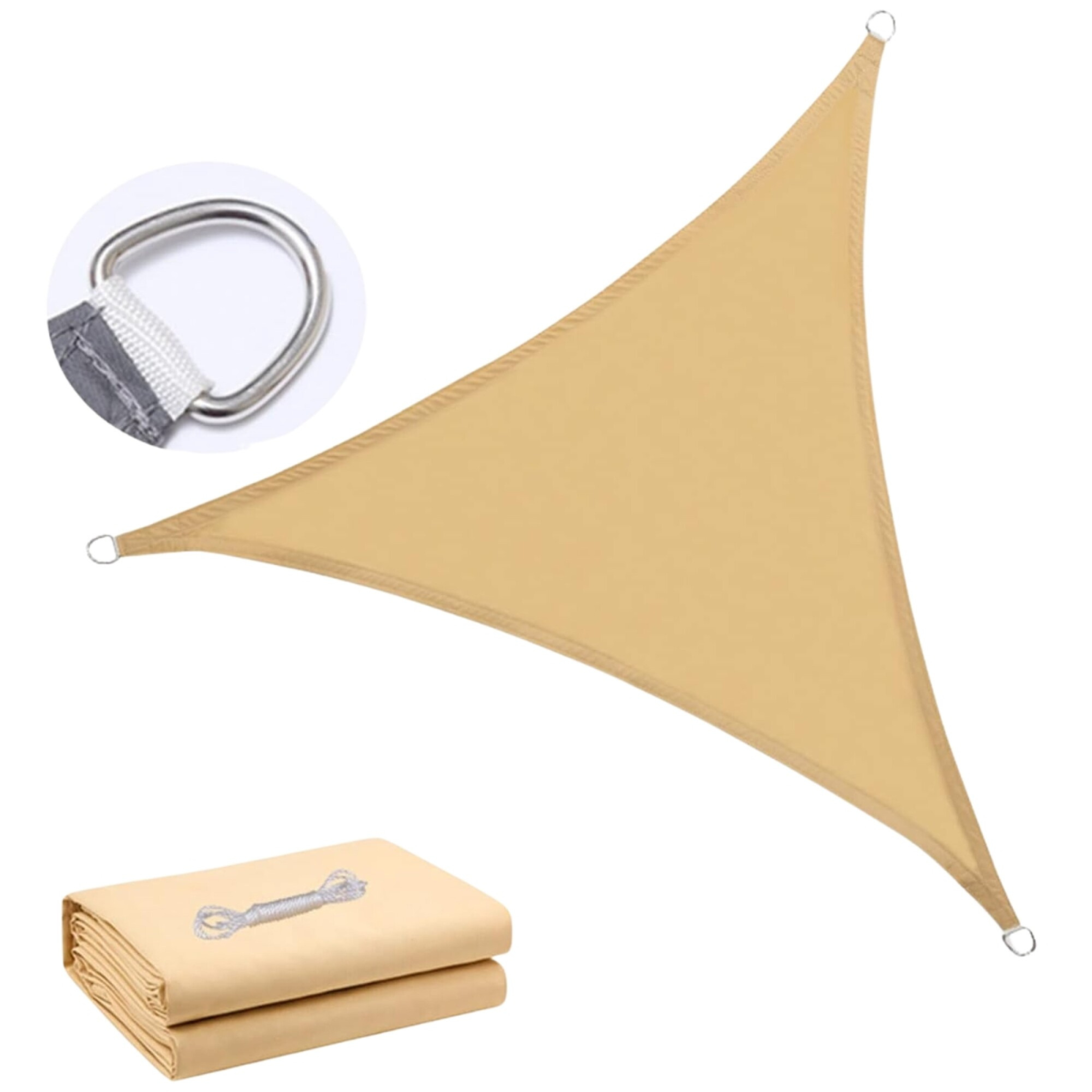 Malla Parasol Triangular Vela Impermeable | Sun Shade Sail