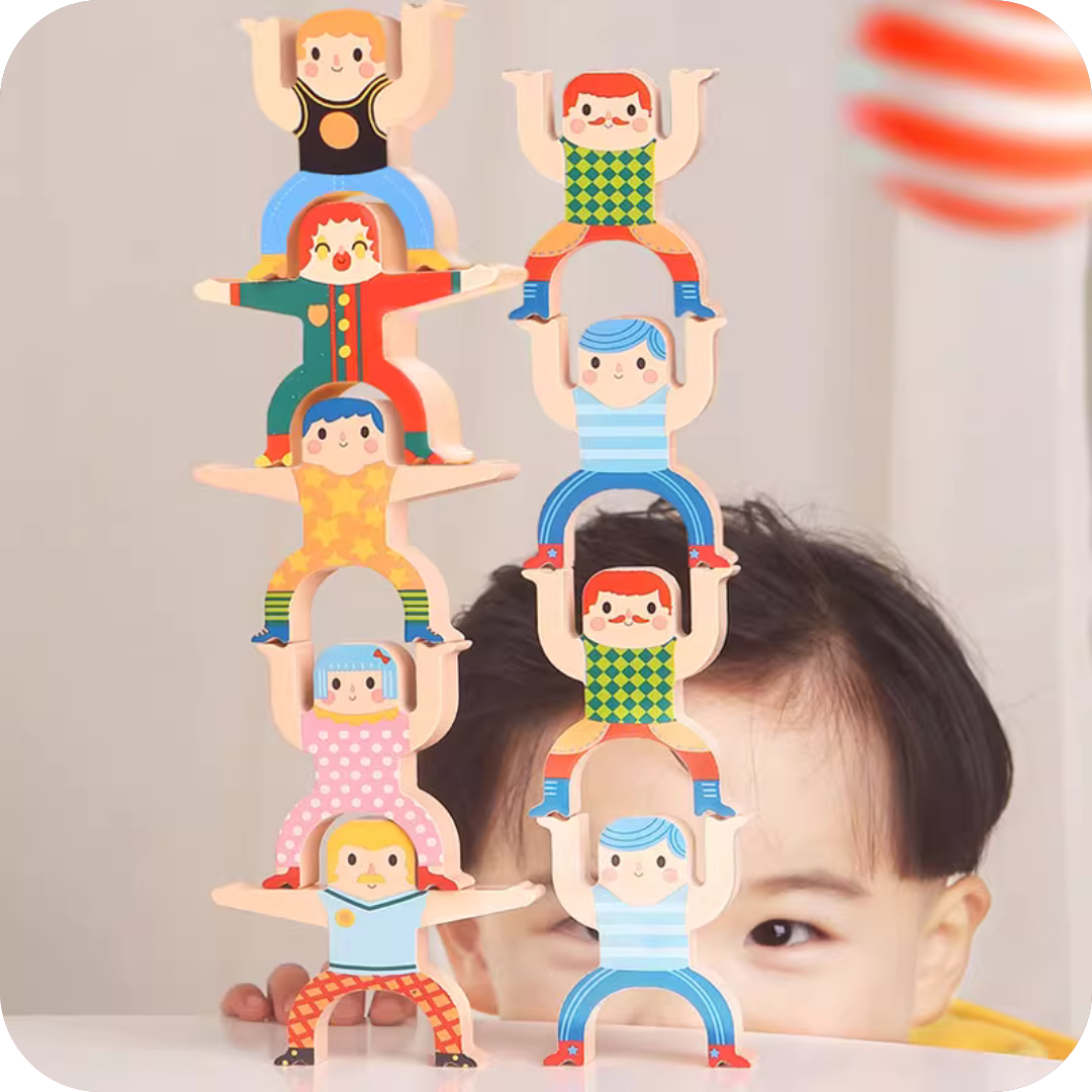 Juego de Equilibrio y Apilado de Personajes | HérculesJenga