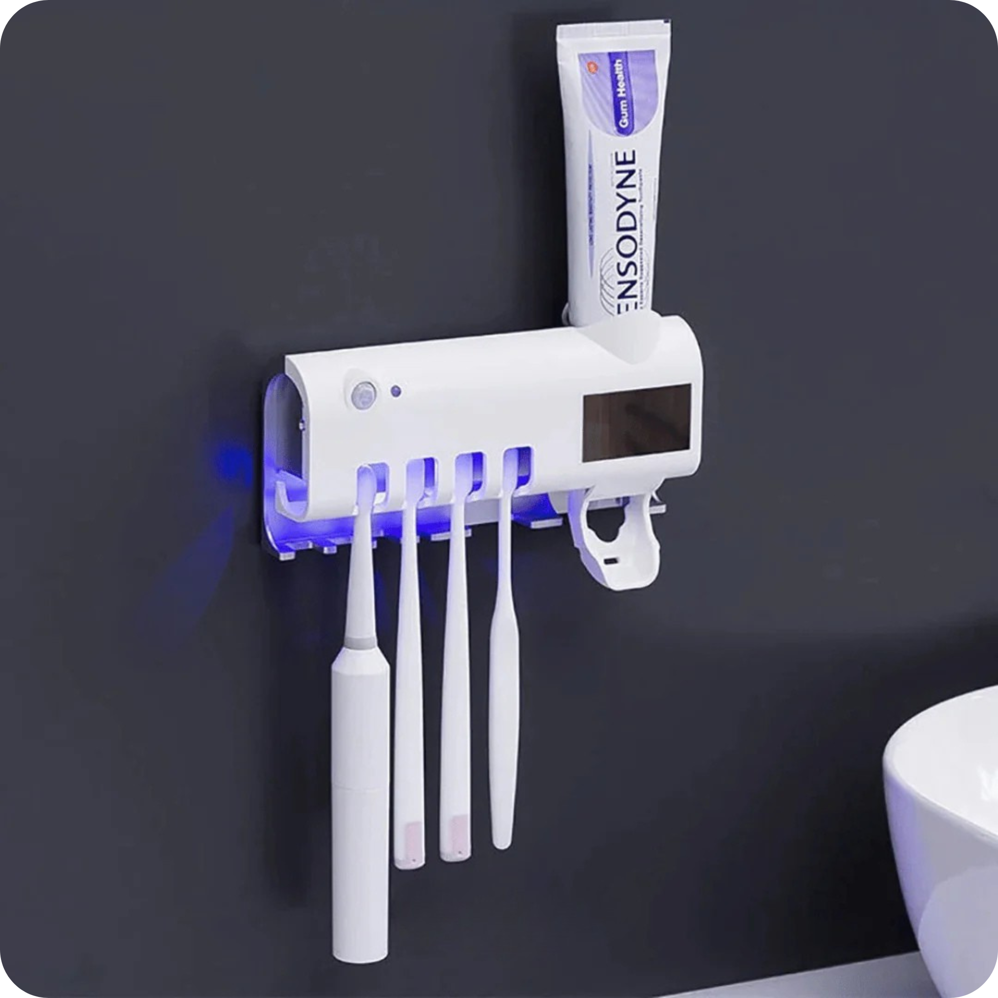Porta Cepillo de Dientes Esterilizador UV | FreshGlow®