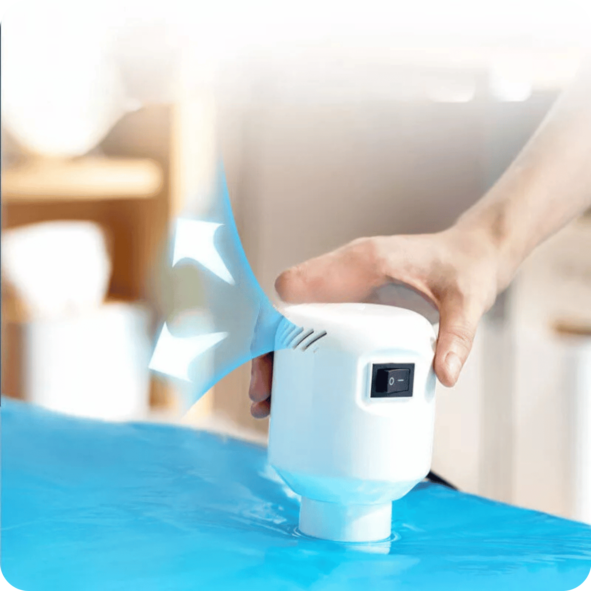 Bomba de Aire + Bolsa 70x100cm de REGALO