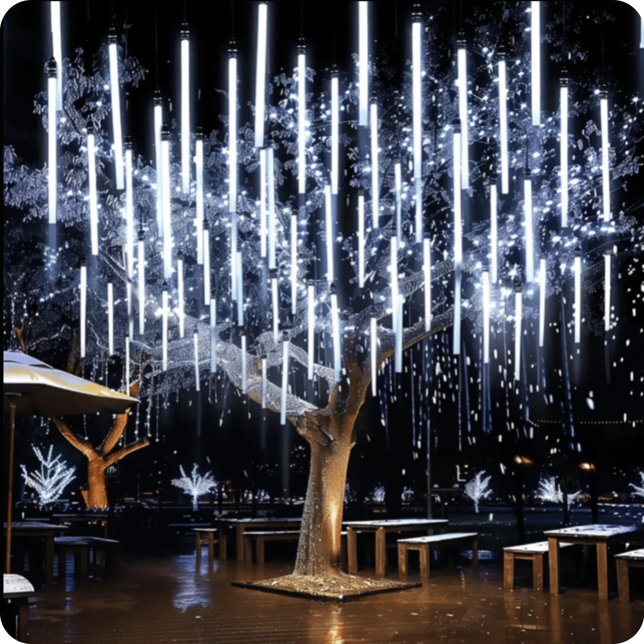 Luces Decorativas para Navidad 3 Metros | DropsLight