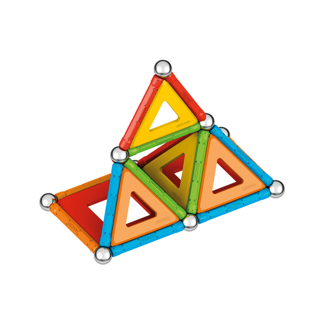 Set de Construcción Magnética con Piezas de Colores | MagnetiBuild