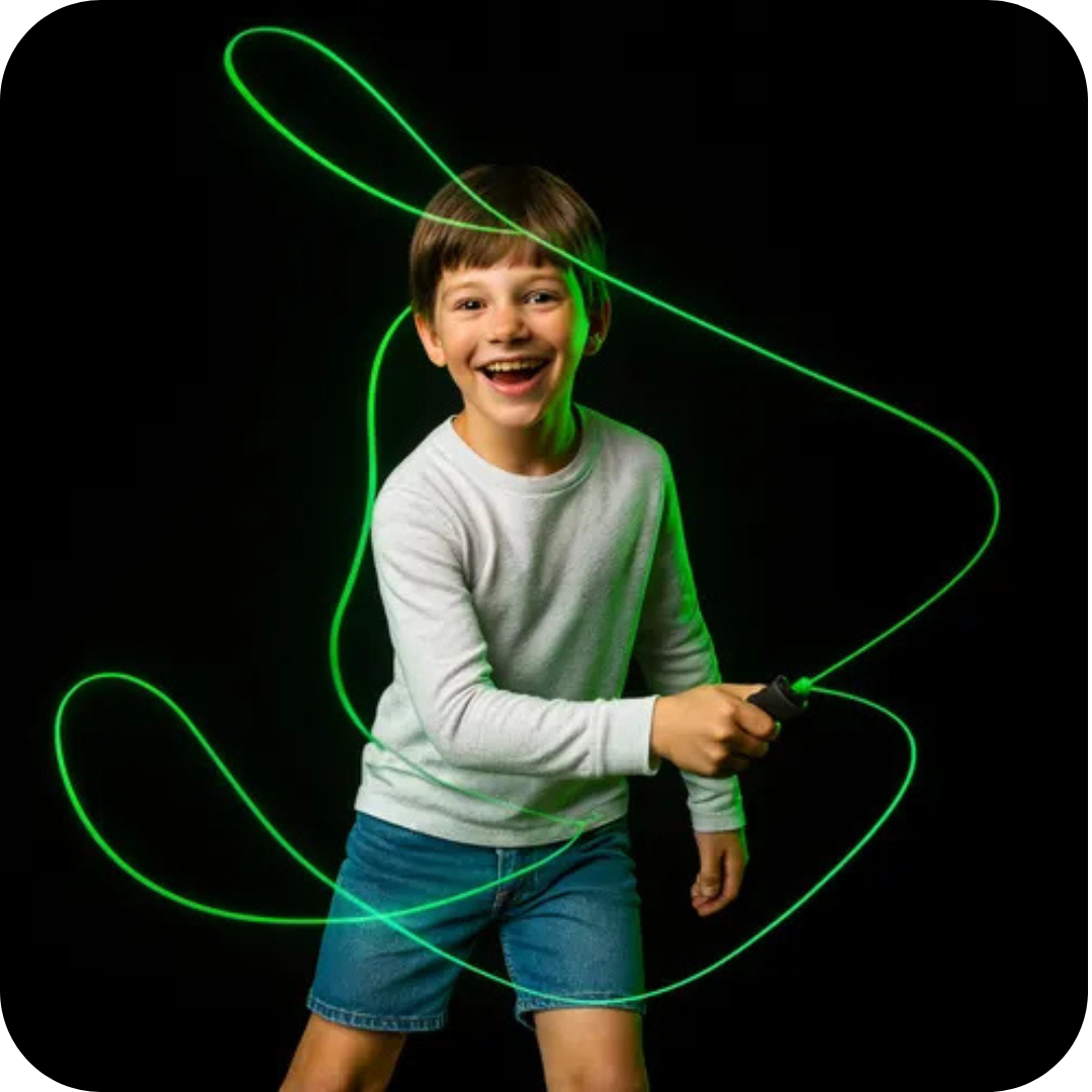 Lanzador de Cuerda LED Flotante | GlowString