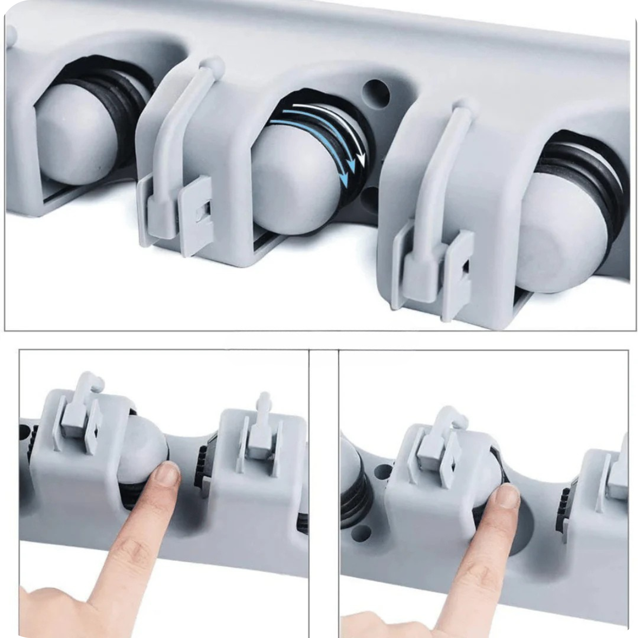 Organizador de Escobas Multifuncional | GripRack®