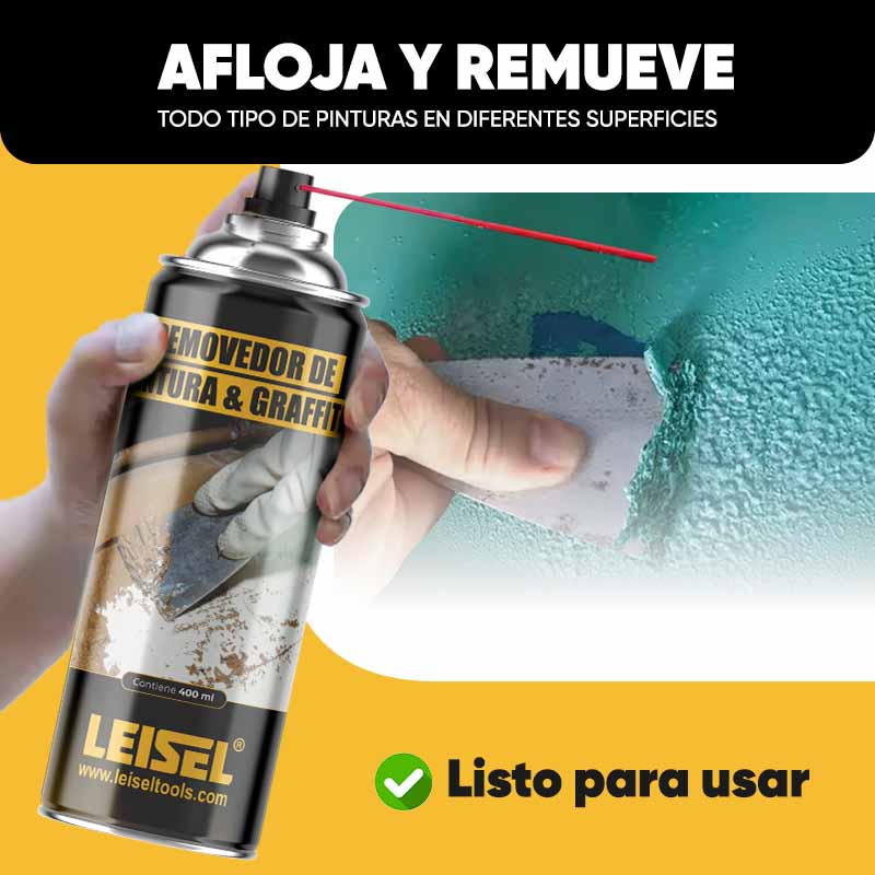 Spray Removedor de Pintura y Graffiti 450ml | Leisel