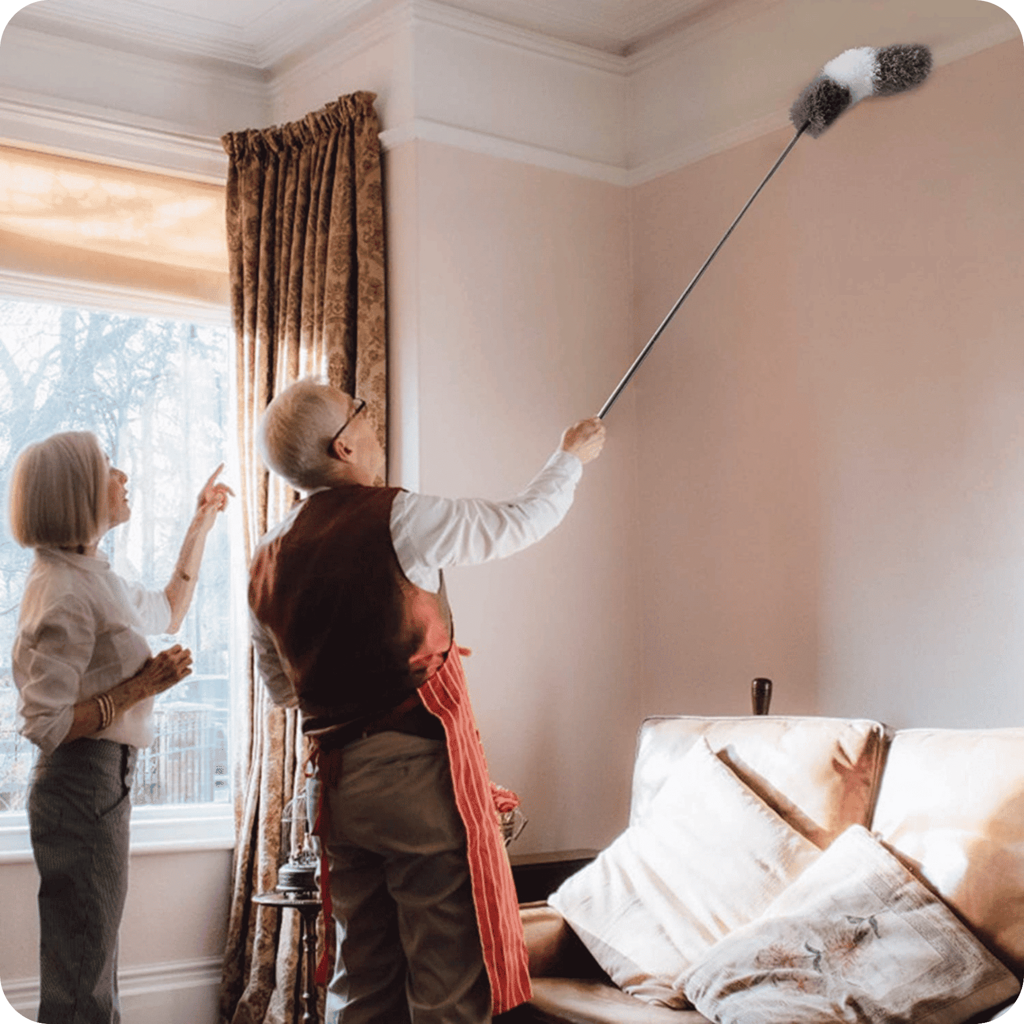 Plumero de Microfibra Extensible | LimpiaFlex®