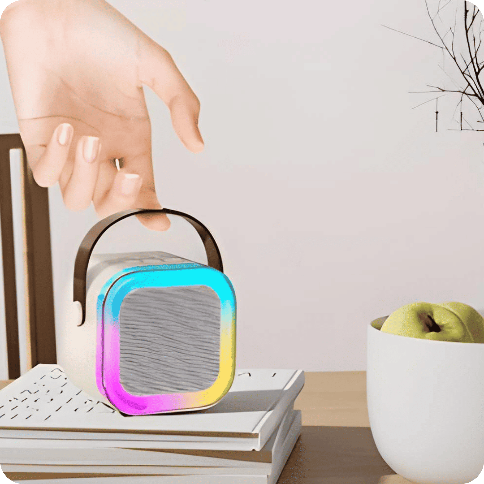 Mini karaoke a Bluetooth | Lumi Speaker Pro
