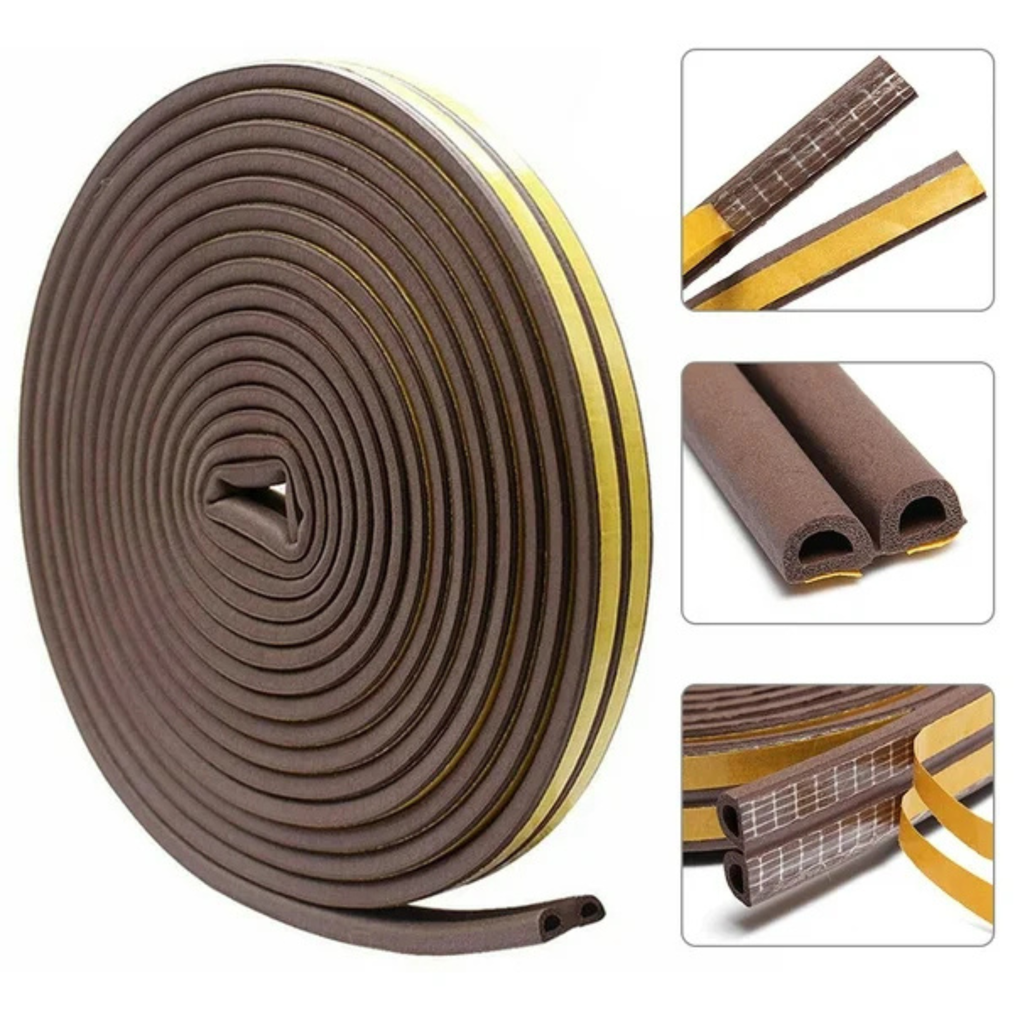 Burlete Sellador para Puertas y Ventanas | SealGuard®