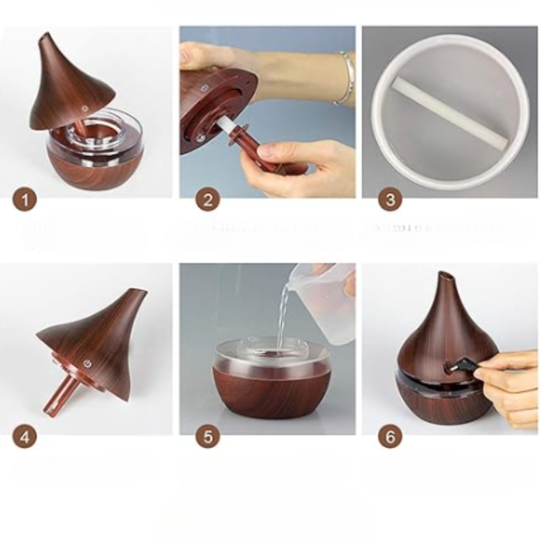 Humidificador Multicolor | Aroma Difuser®