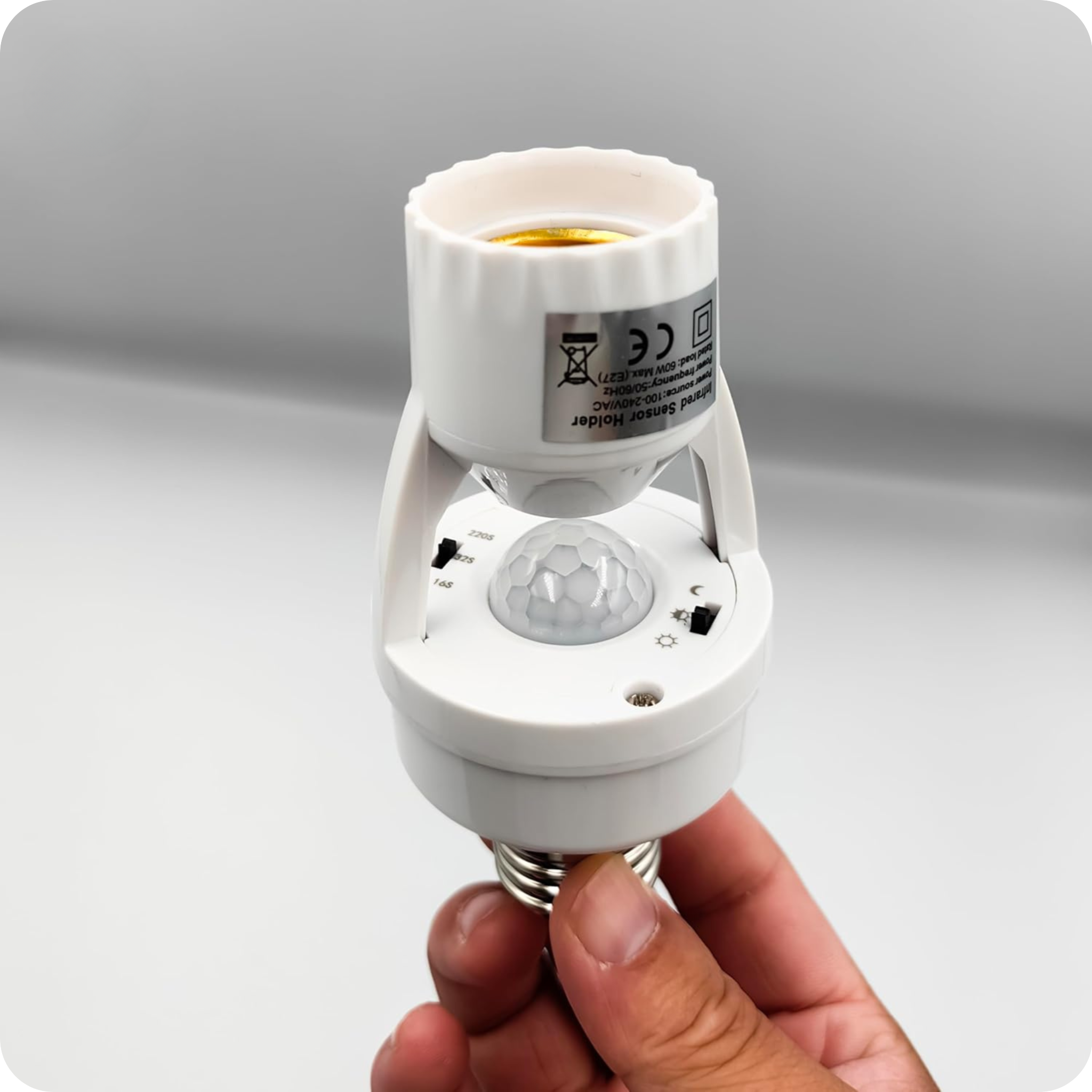 Portafoco con Sensor de Movimiento | IntelliLux