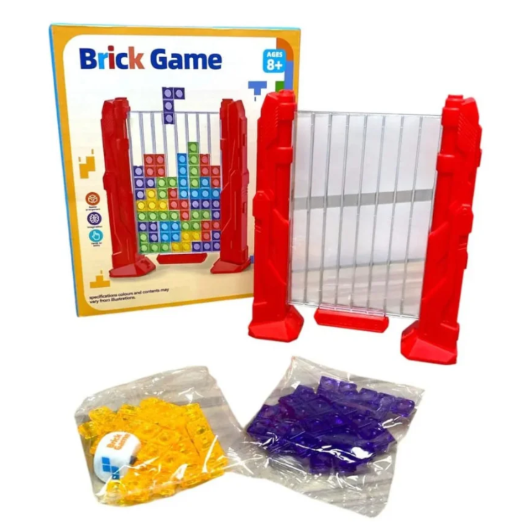Juego de Bloques Tipo Tetris en Estructura Vertical | BrickDrop